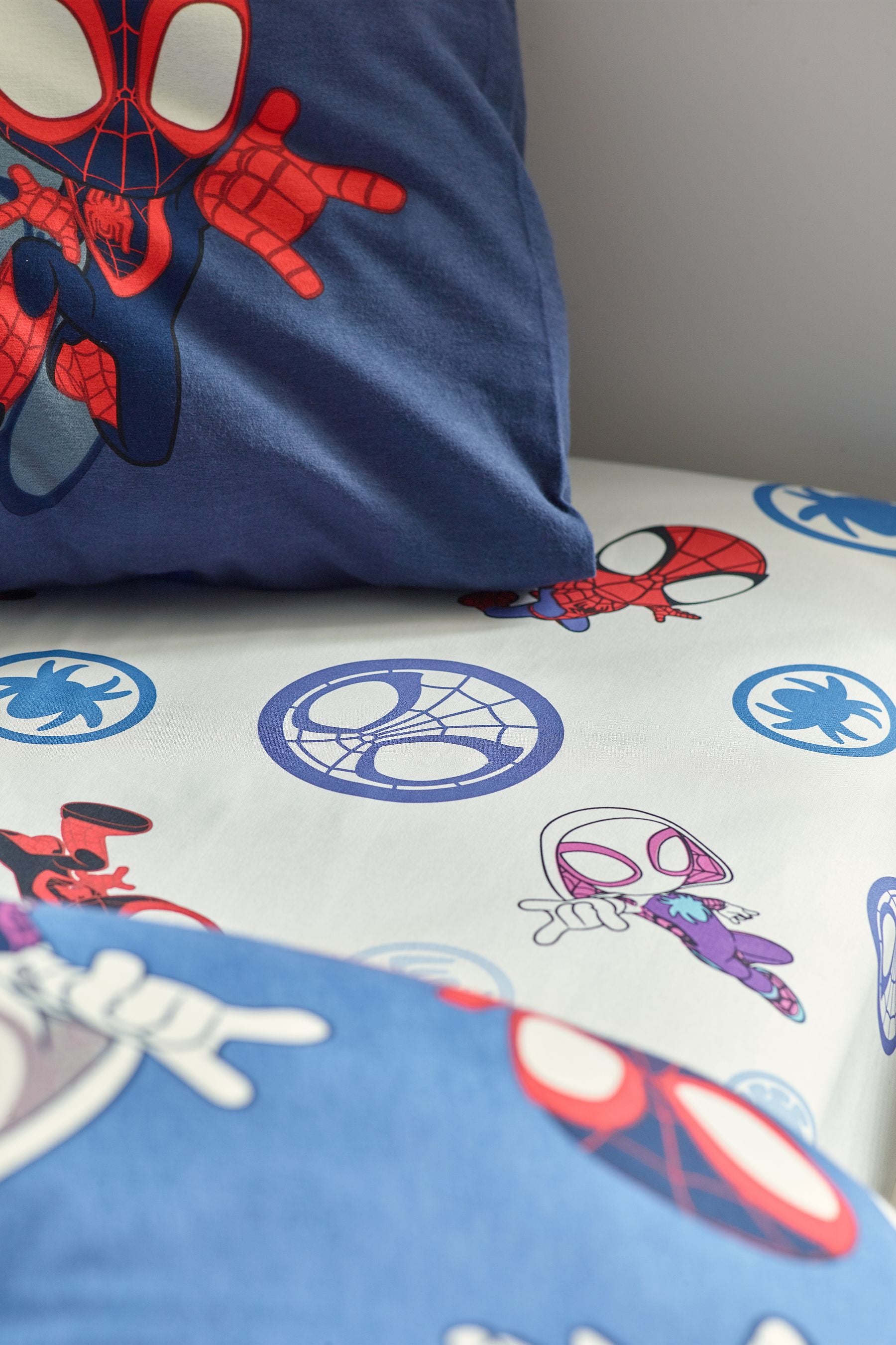 Multi Disney Spidey and His Amazing Friends 100% Cotton Fitted Sheet