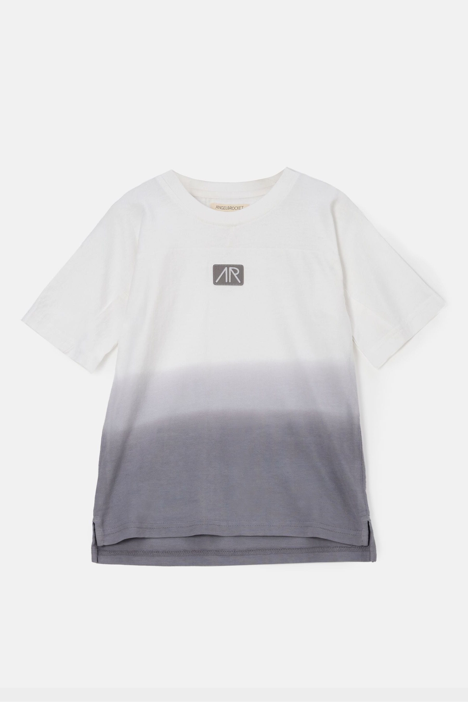 Grey Angel & Rocket Brad Ombre Tie Dye T-Shirt