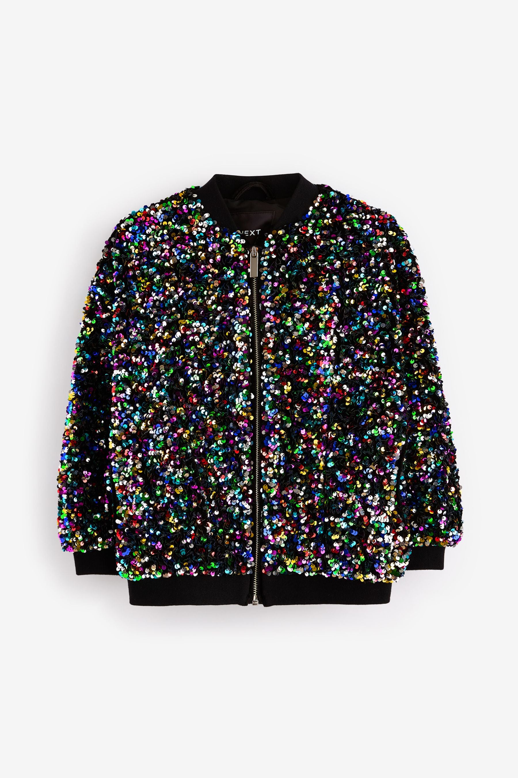 Multi Sequin Bomber Jacket (3-16yrs)