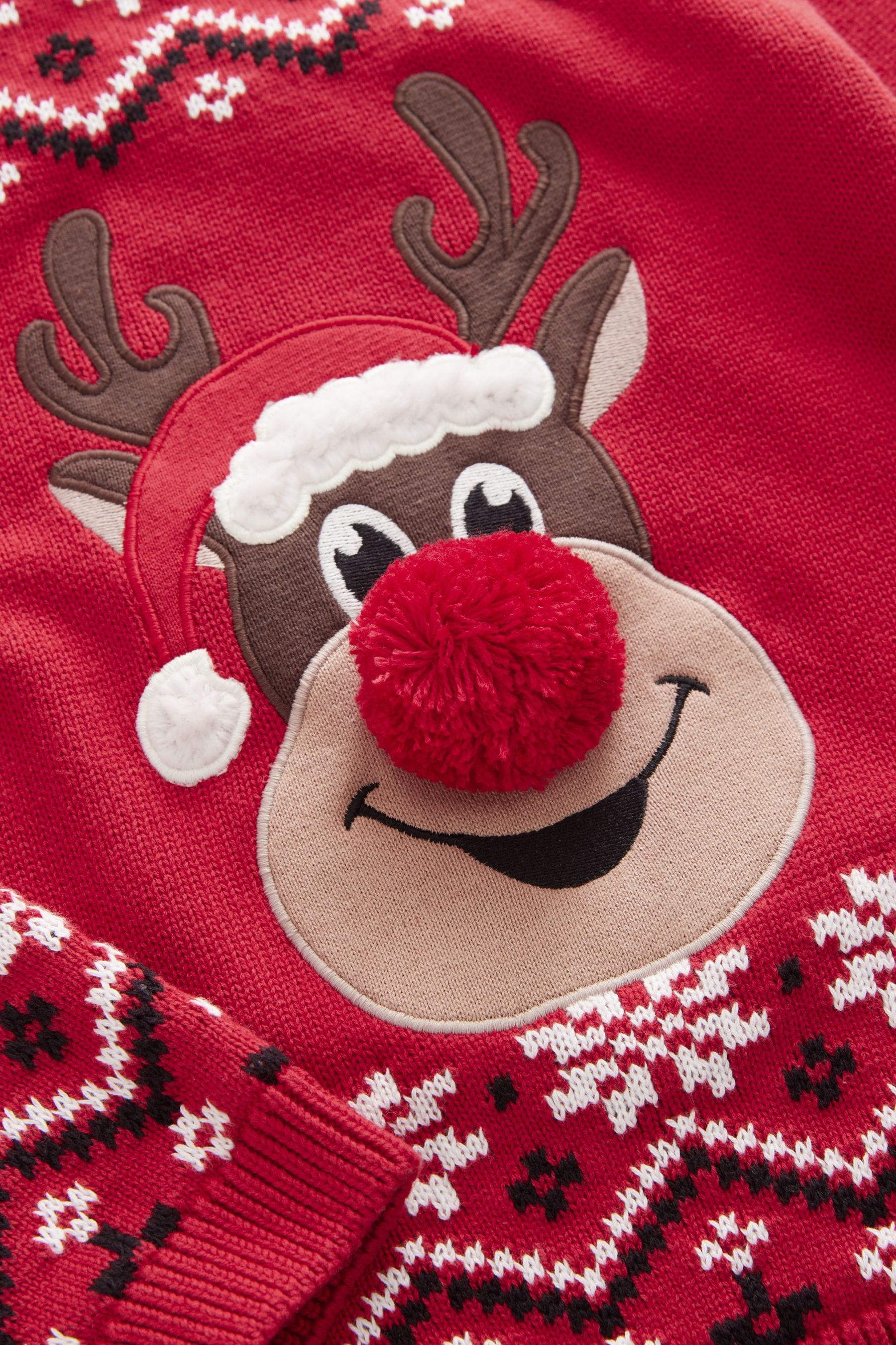 Reindeer Christmas Jumper (3-16yrs)