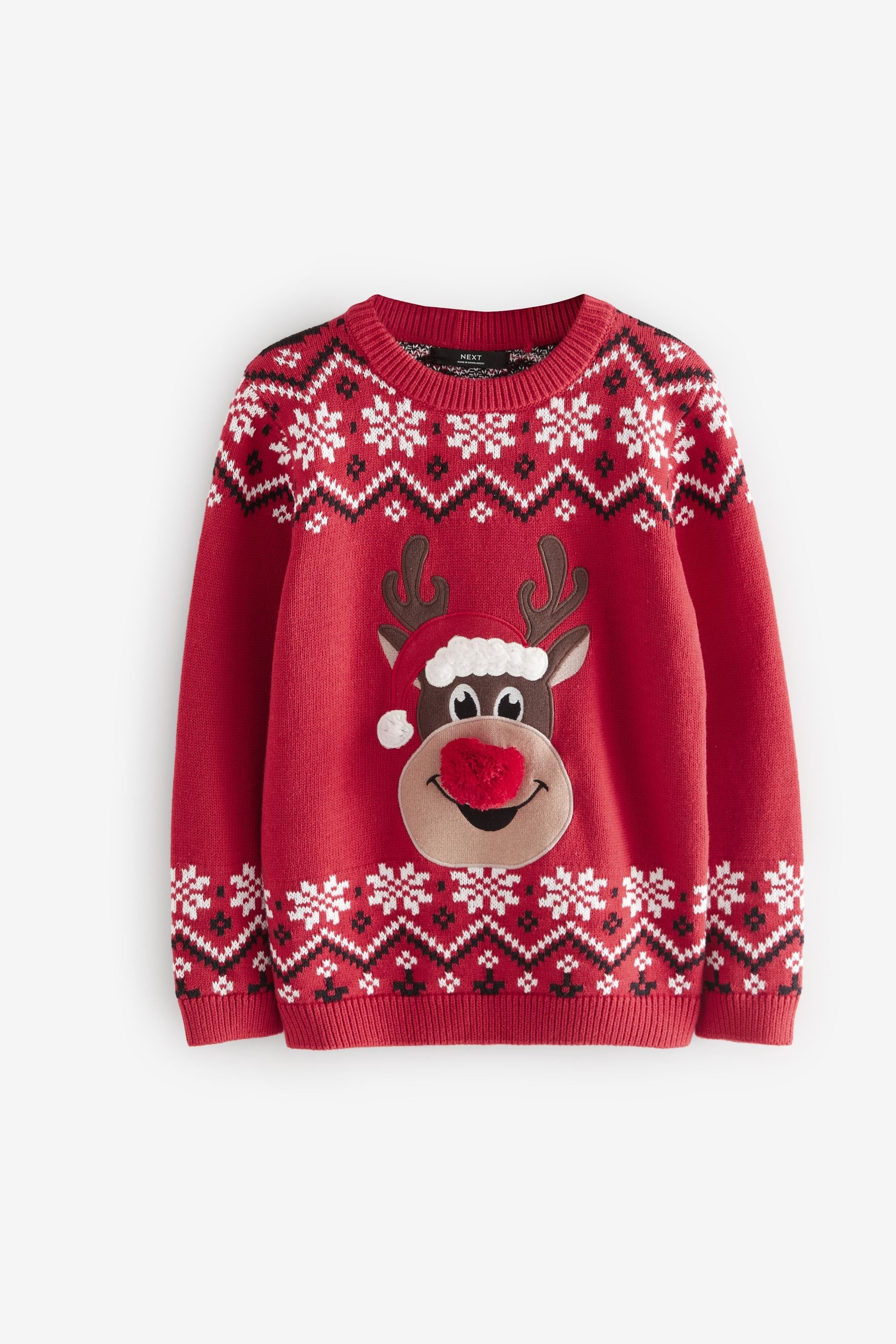 Reindeer Christmas Jumper (3-16yrs)