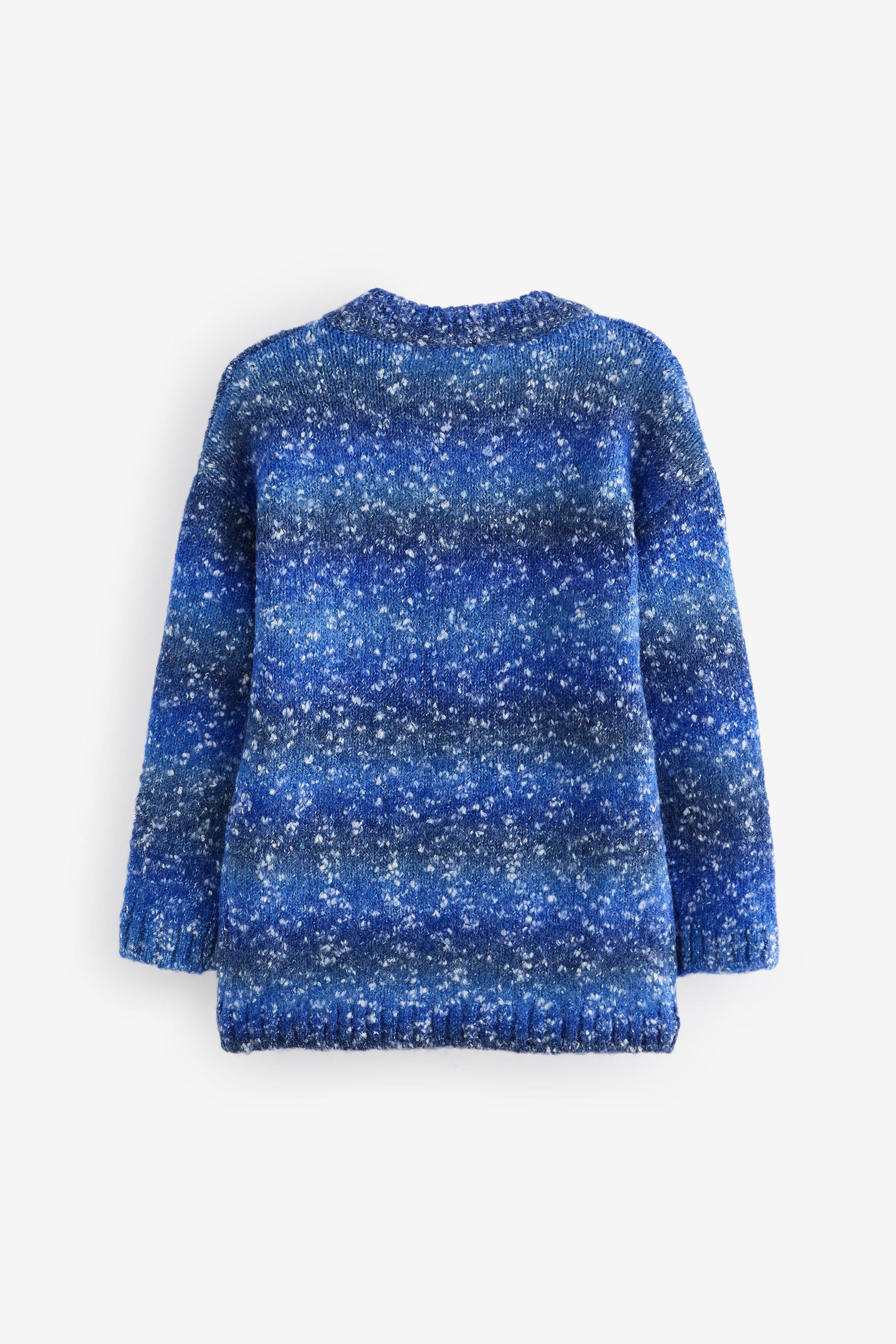 Blue Gaming Snowman Christmas Jumper (3-16yrs)