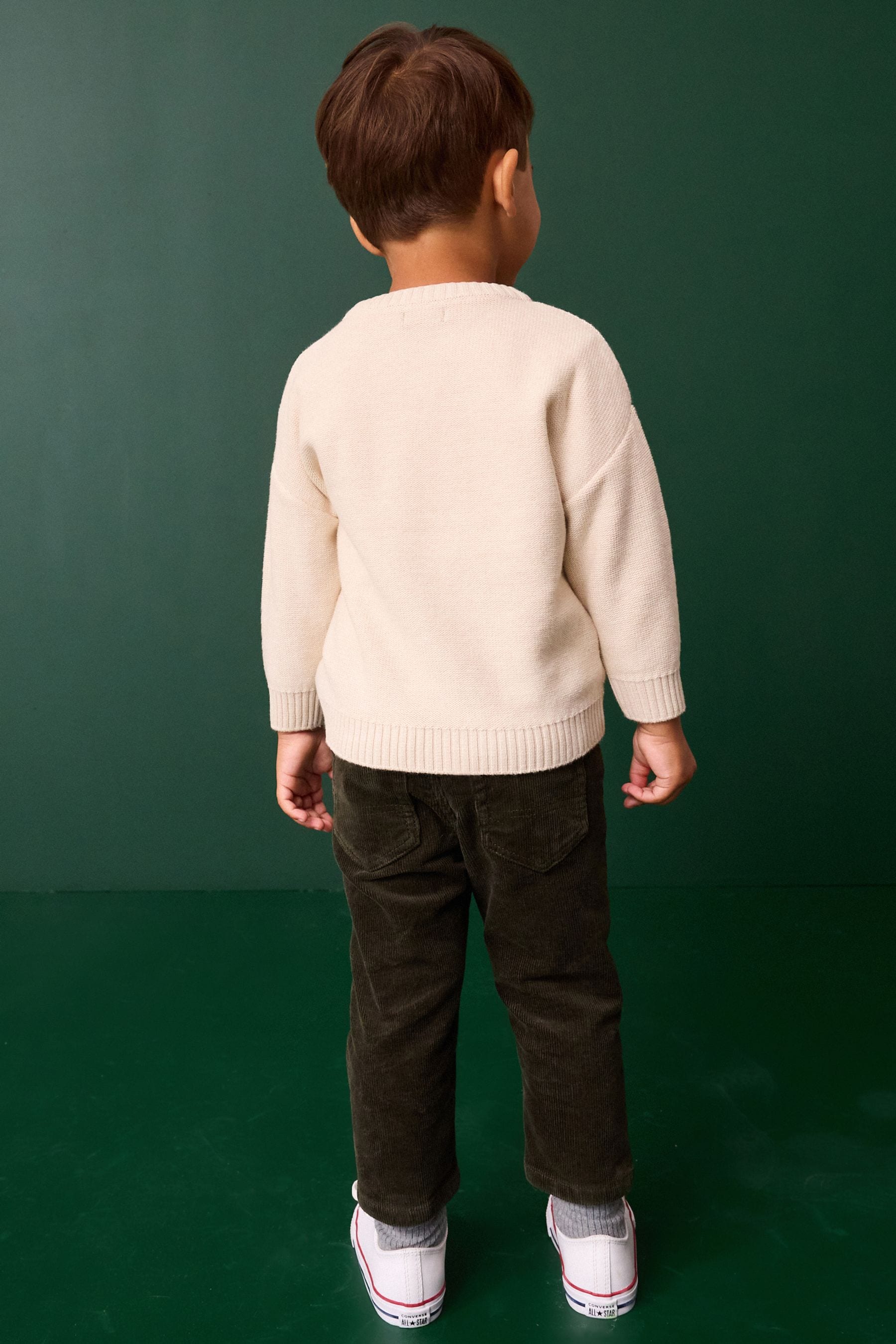 Neutral Characters Christmas Crew Neck Jumper (3mths-7yrs)