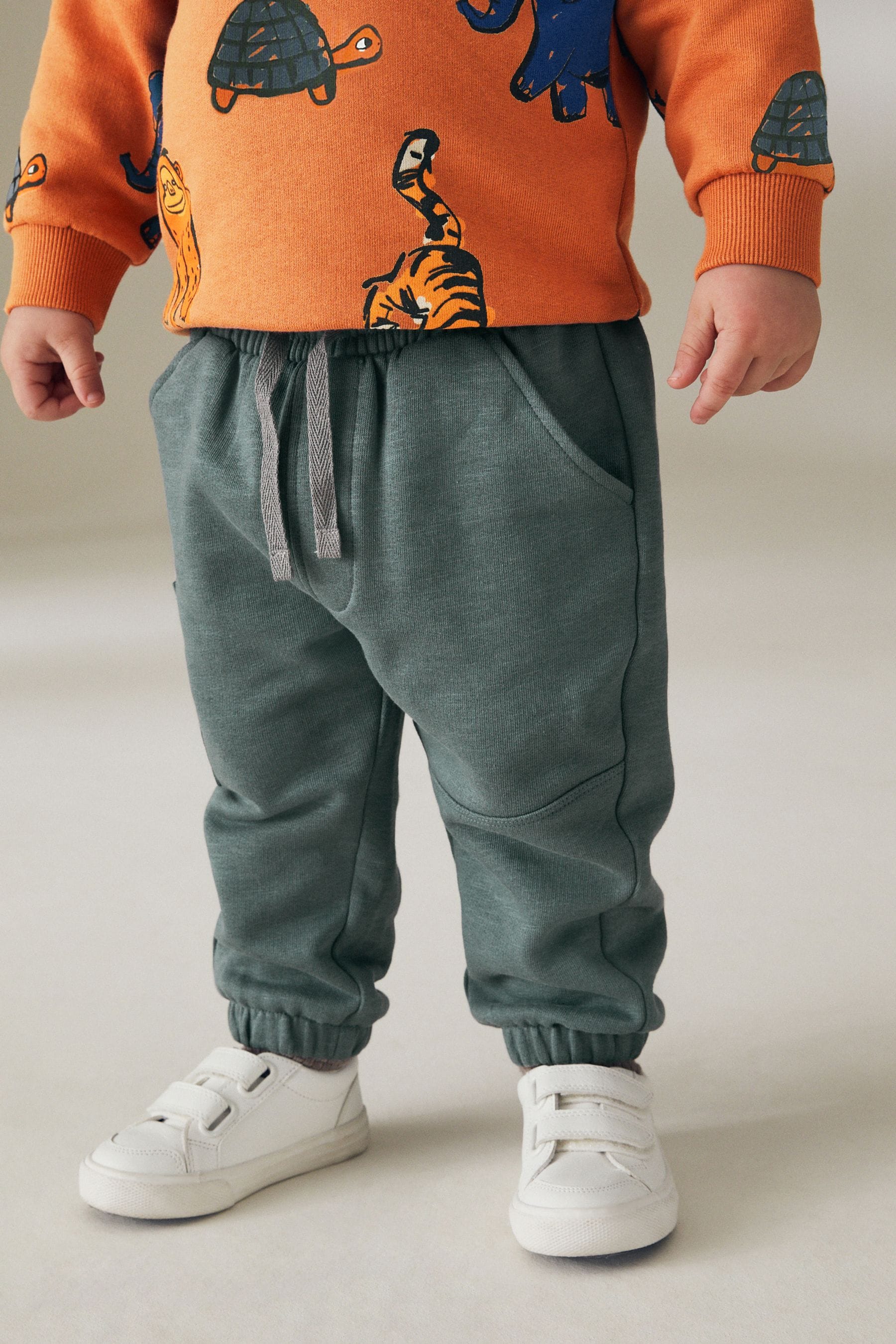 Orange Safari Long Sleeve Top and Leggings Set (3mths-7yrs)