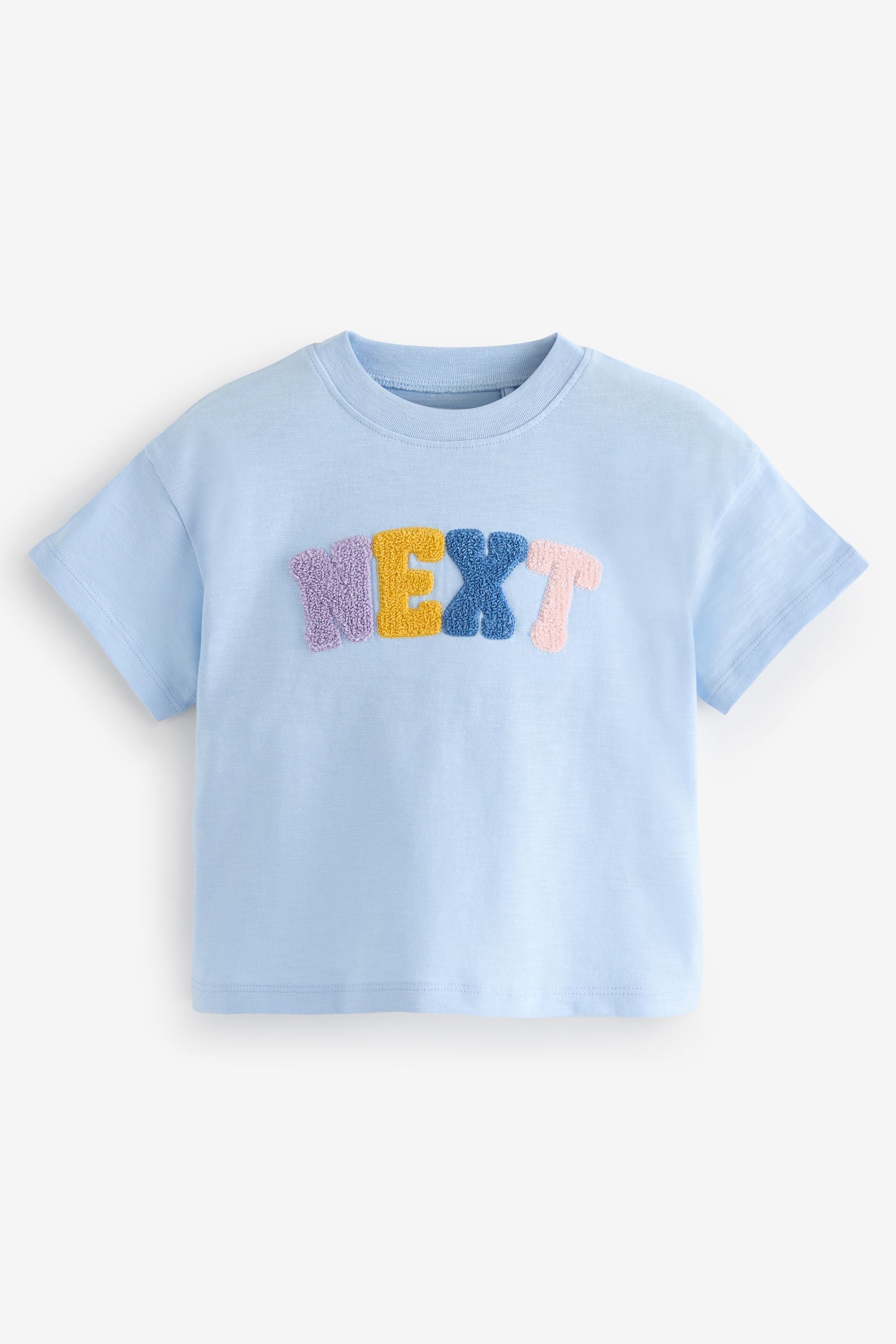 Blue Next Logo Short Sleeve T-Shirt (3mths-7yrs)