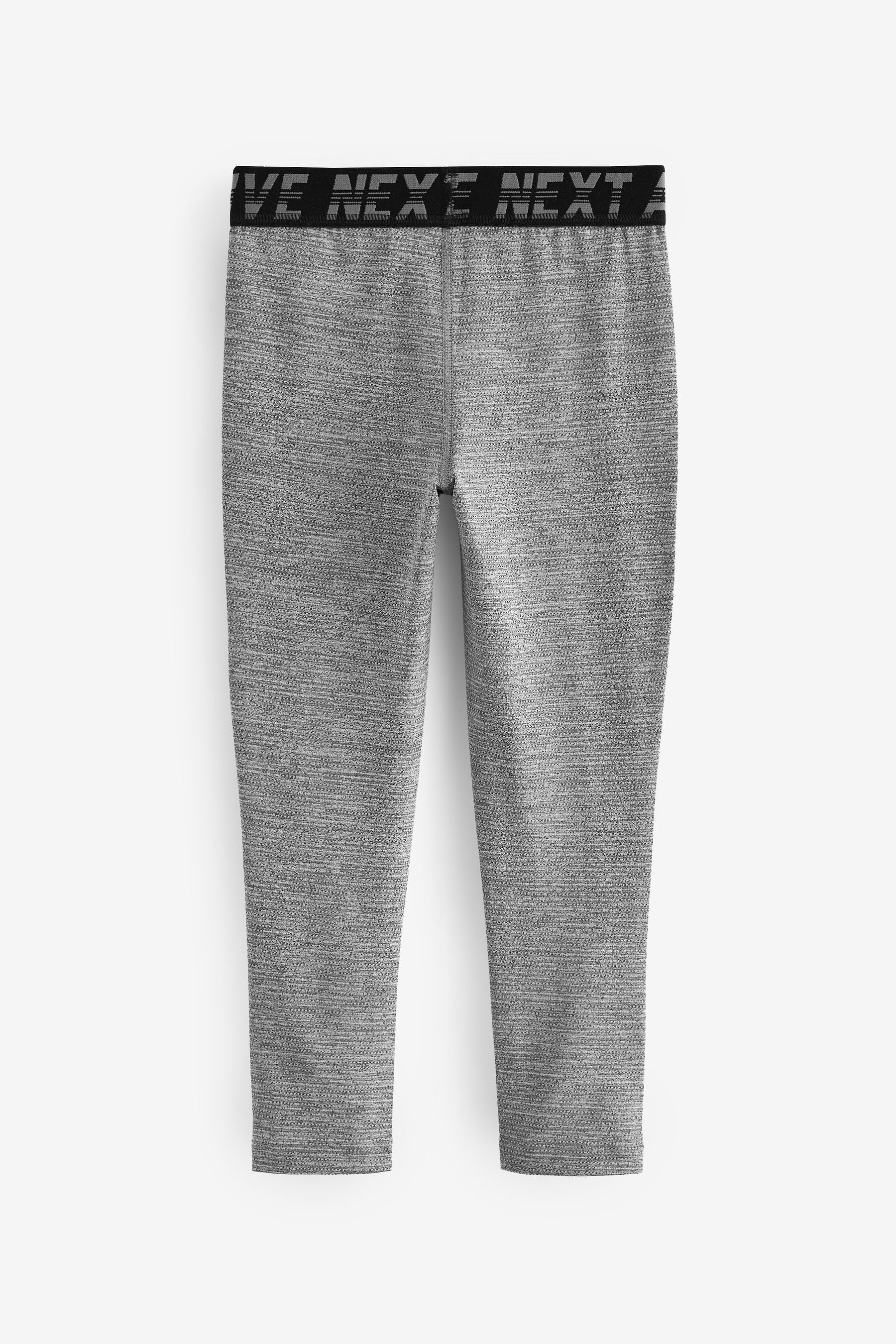 Grey Textured Base Layer Leggings (3-16yrs)