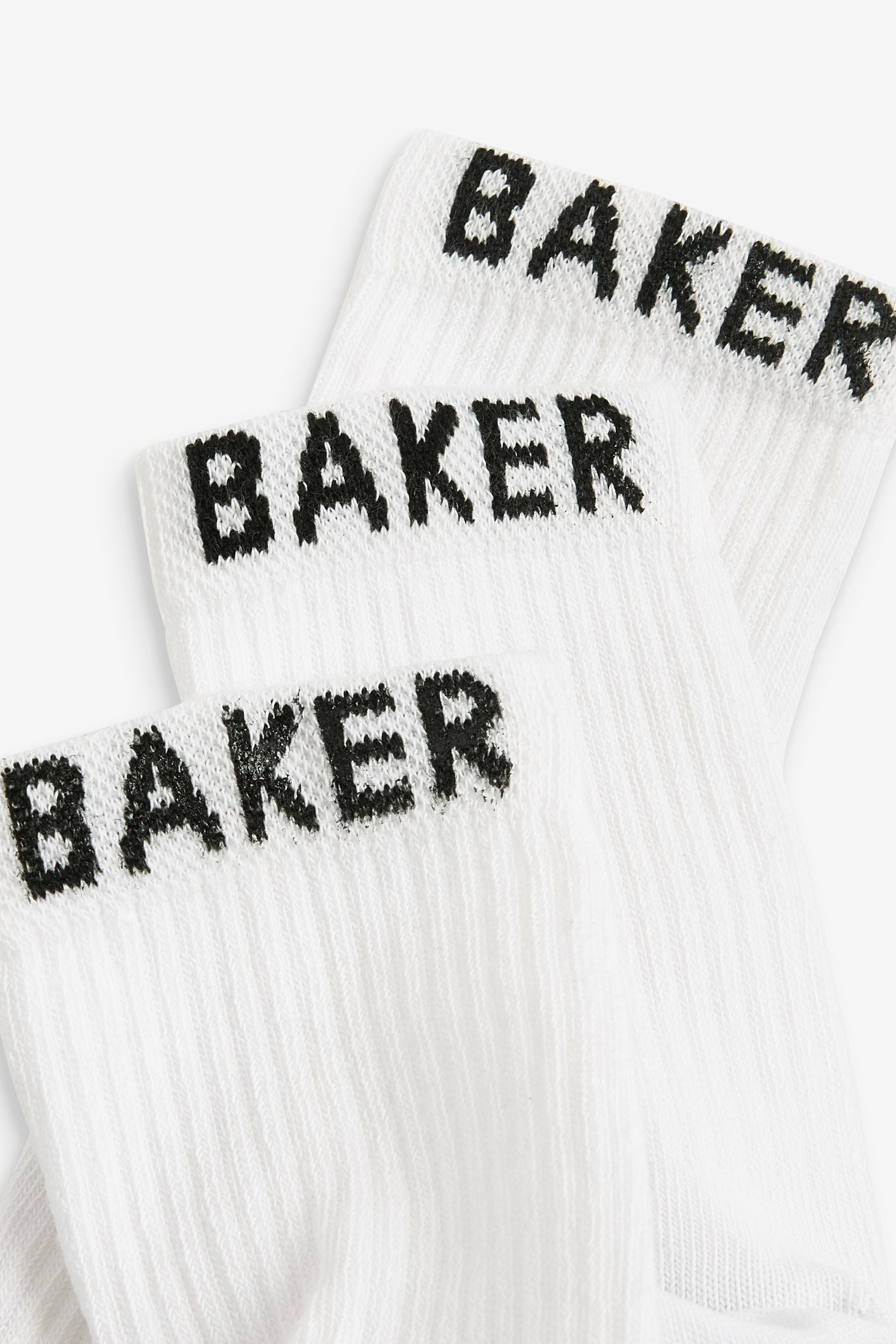 White Baker by Ted Baker Socks 3 Pack