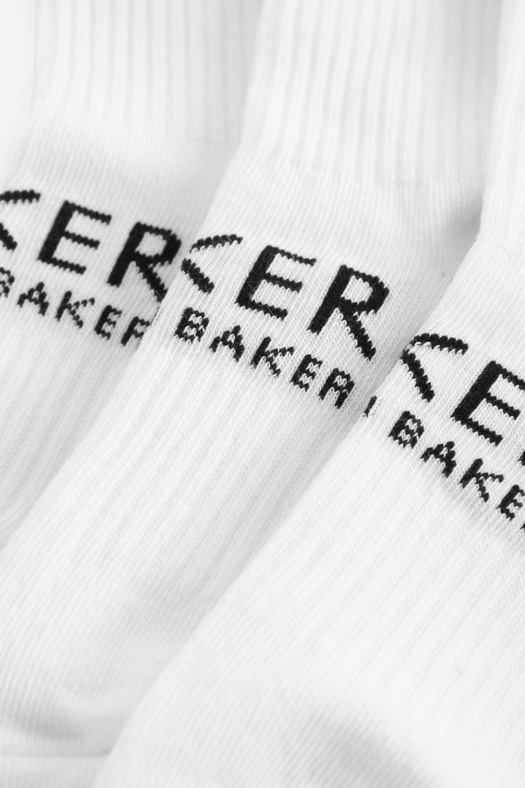 White Baker by Ted Baker Socks 3 Pack