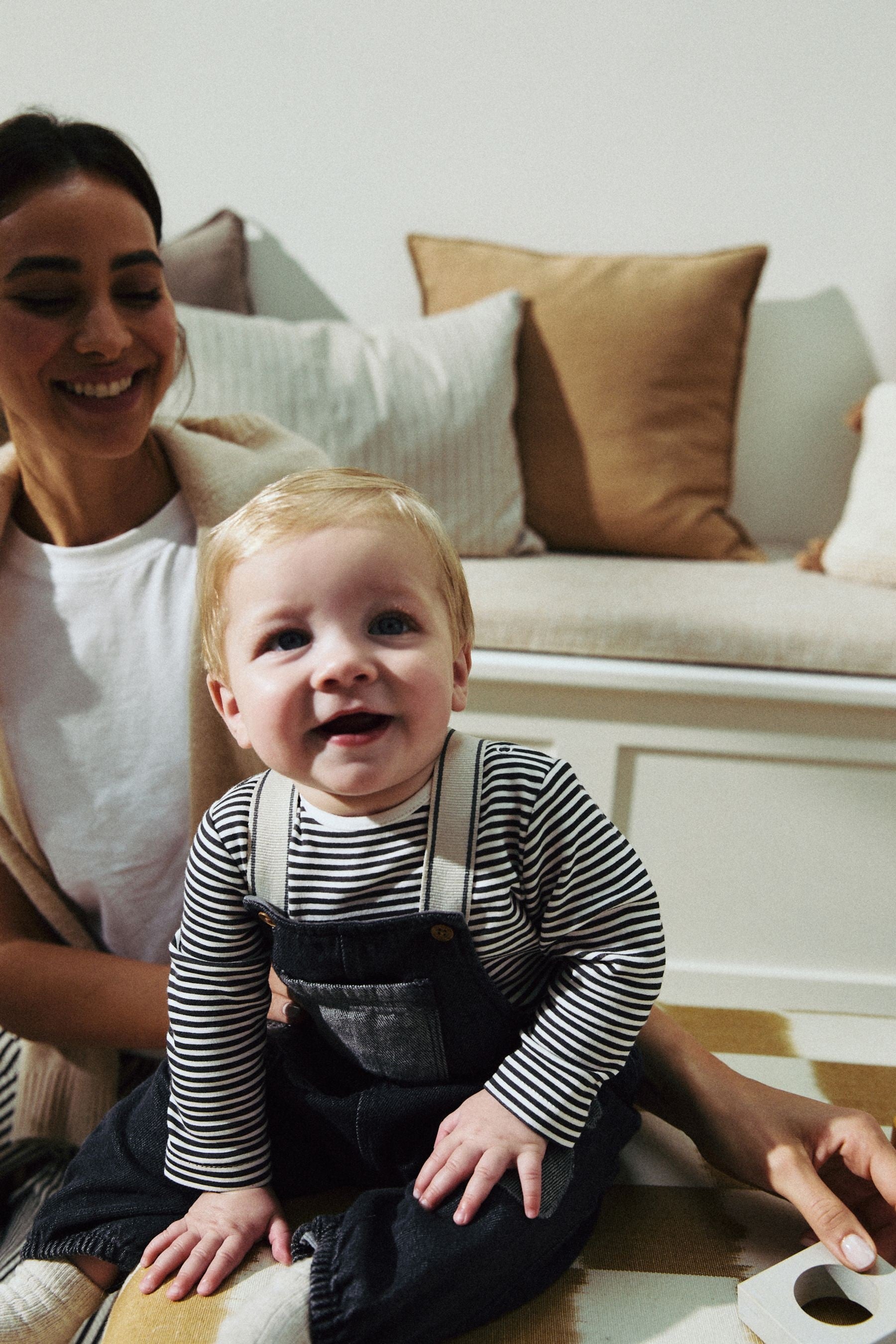 Mono Koala Baby Denim Dungarees and Bodysuit Set (0mths-2yrs)