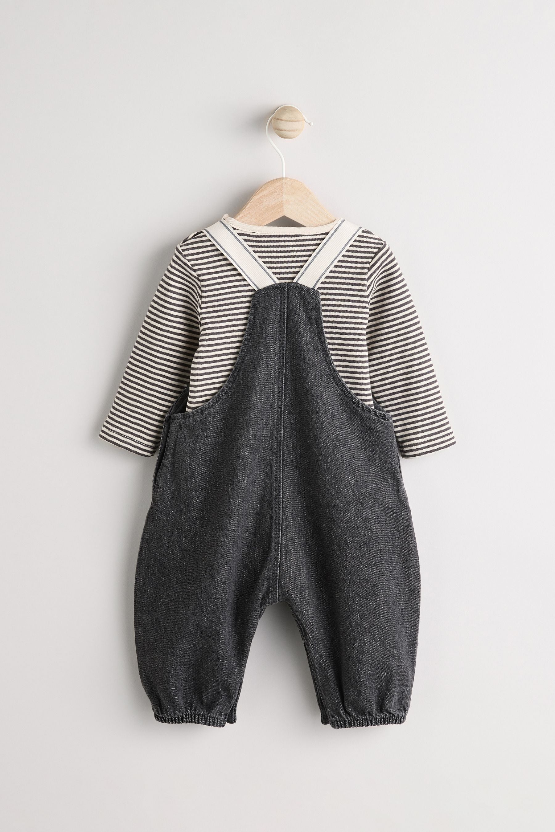 Mono Koala Baby Denim Dungarees and Bodysuit Set (0mths-2yrs)