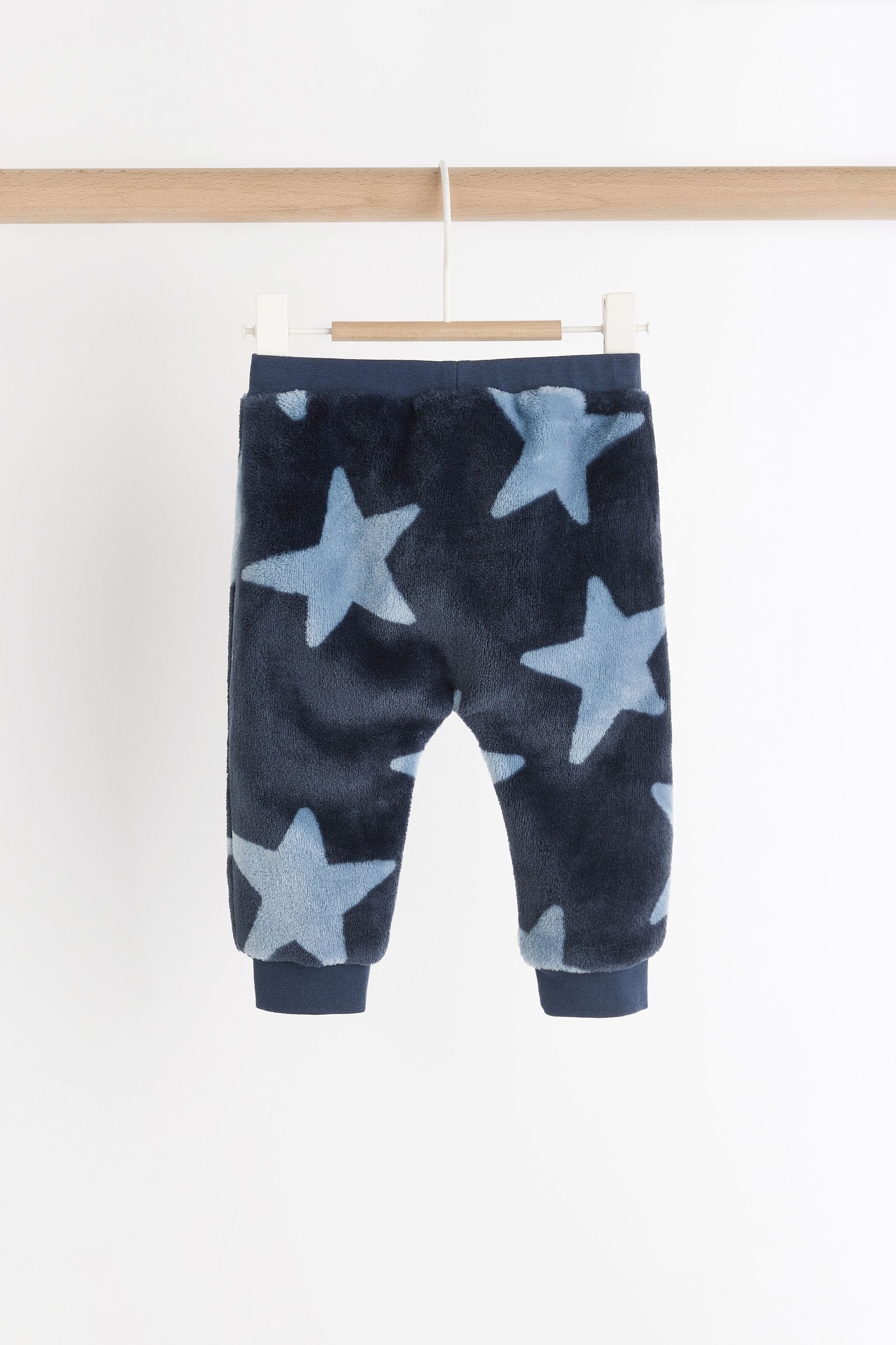 Navy Star Baby Fleece Top and Joggers Set