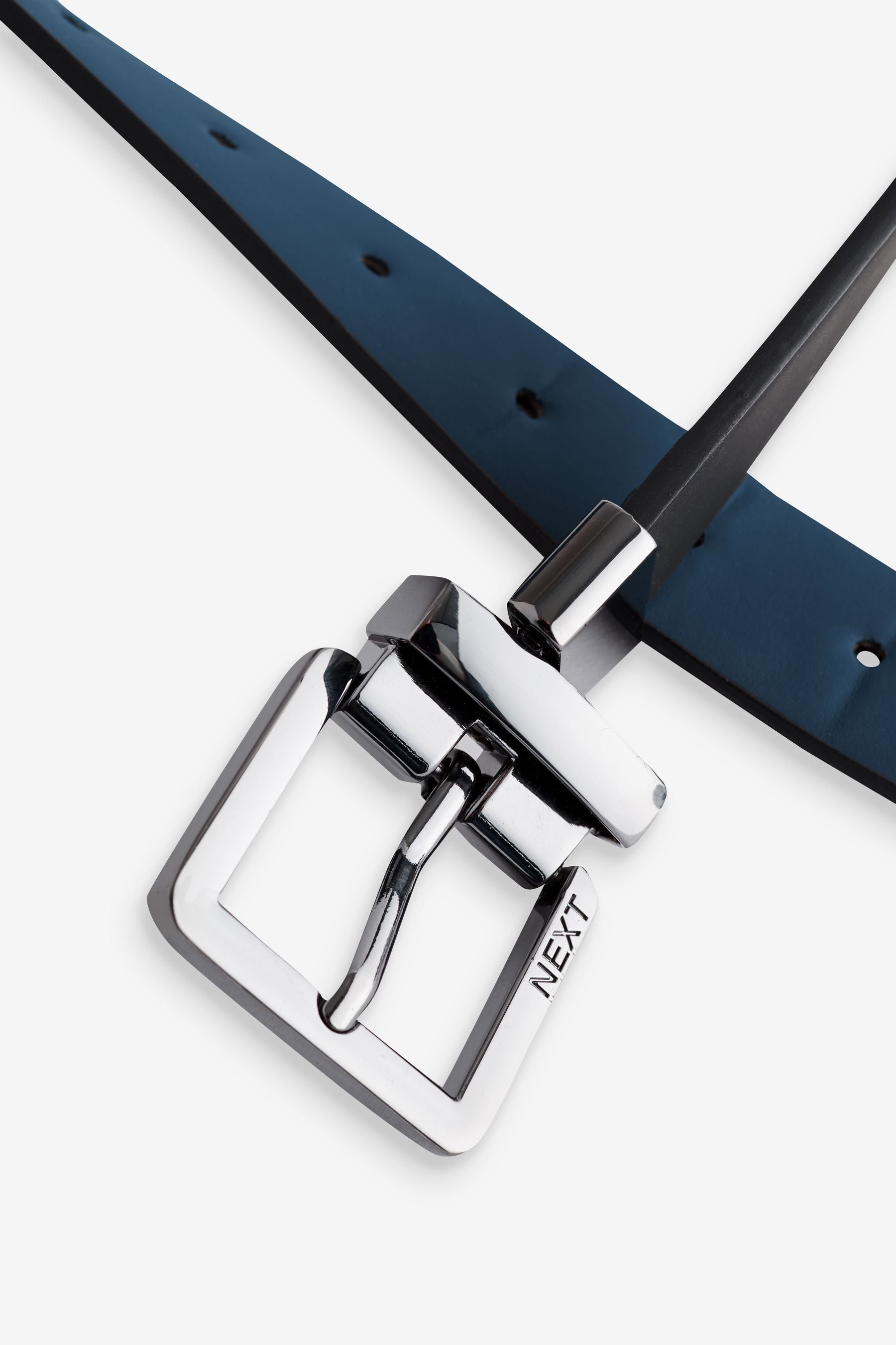 Navy Blue/Black Reversible Belt