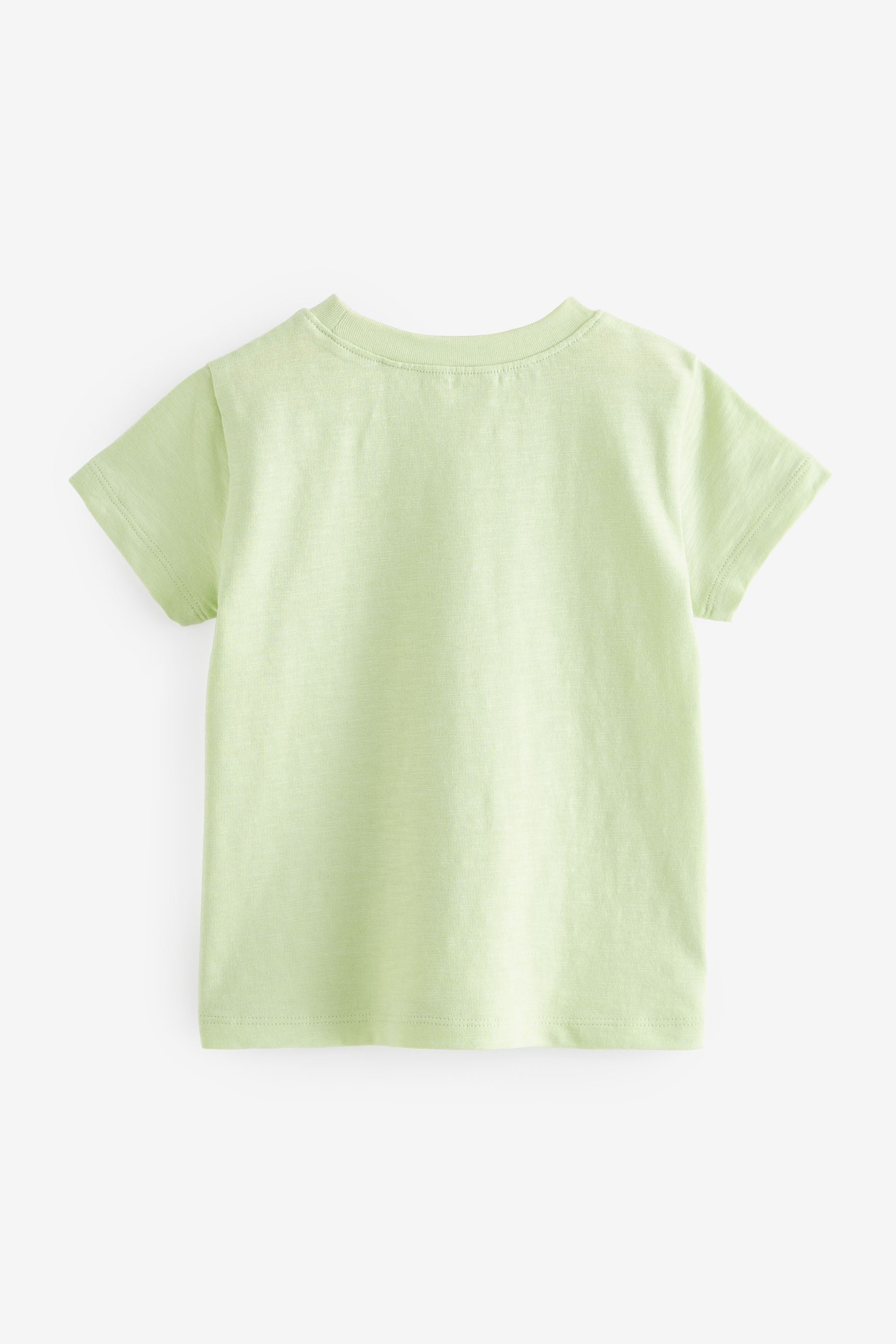 Green Fruit Character Short Sleeve T-Shirt (3mths-7yrs)