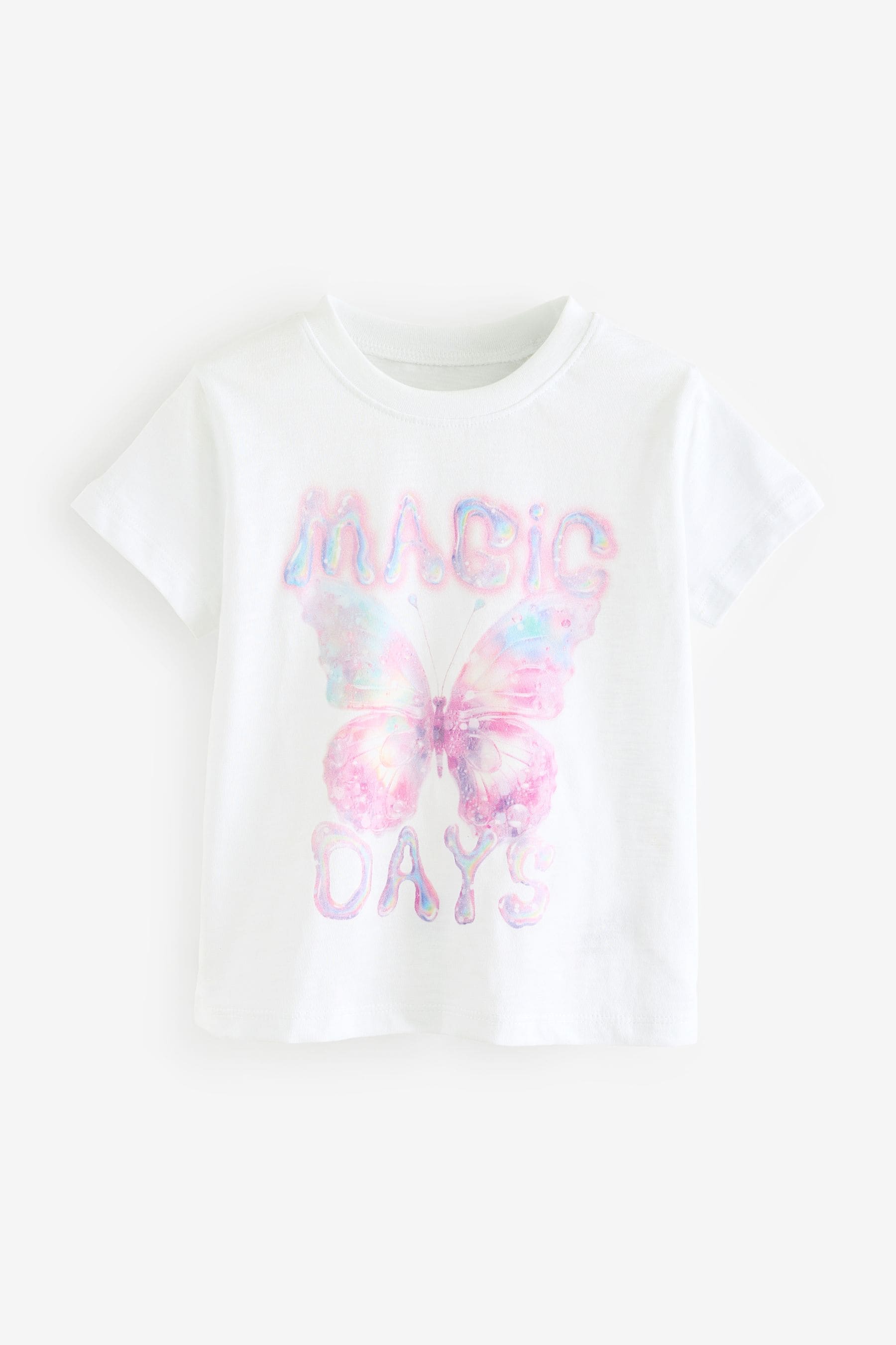 White Magic Short Sleeve T-Shirt (3mths-7yrs)