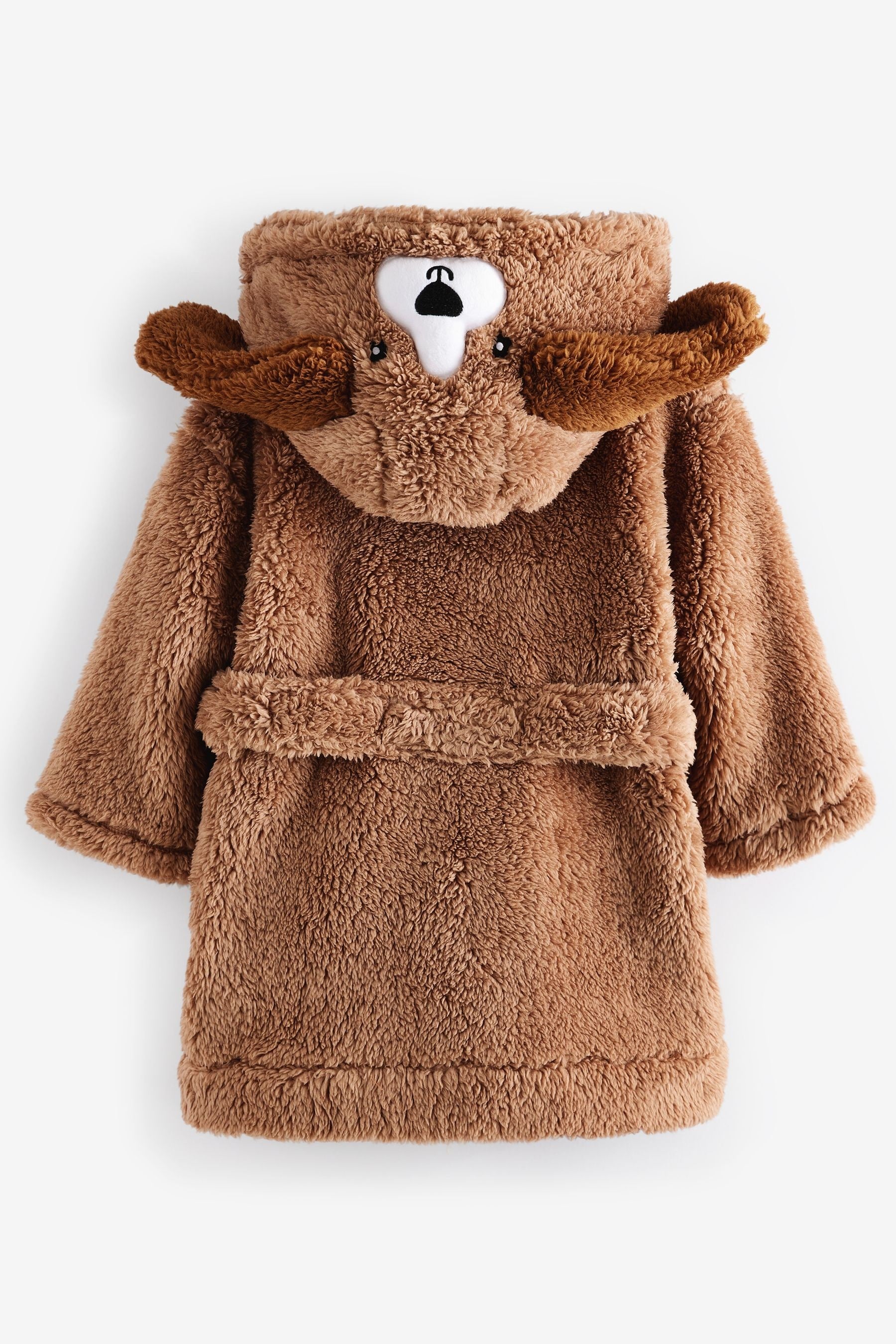 Brown Dog Fleece Robe (9mths-8yrs)