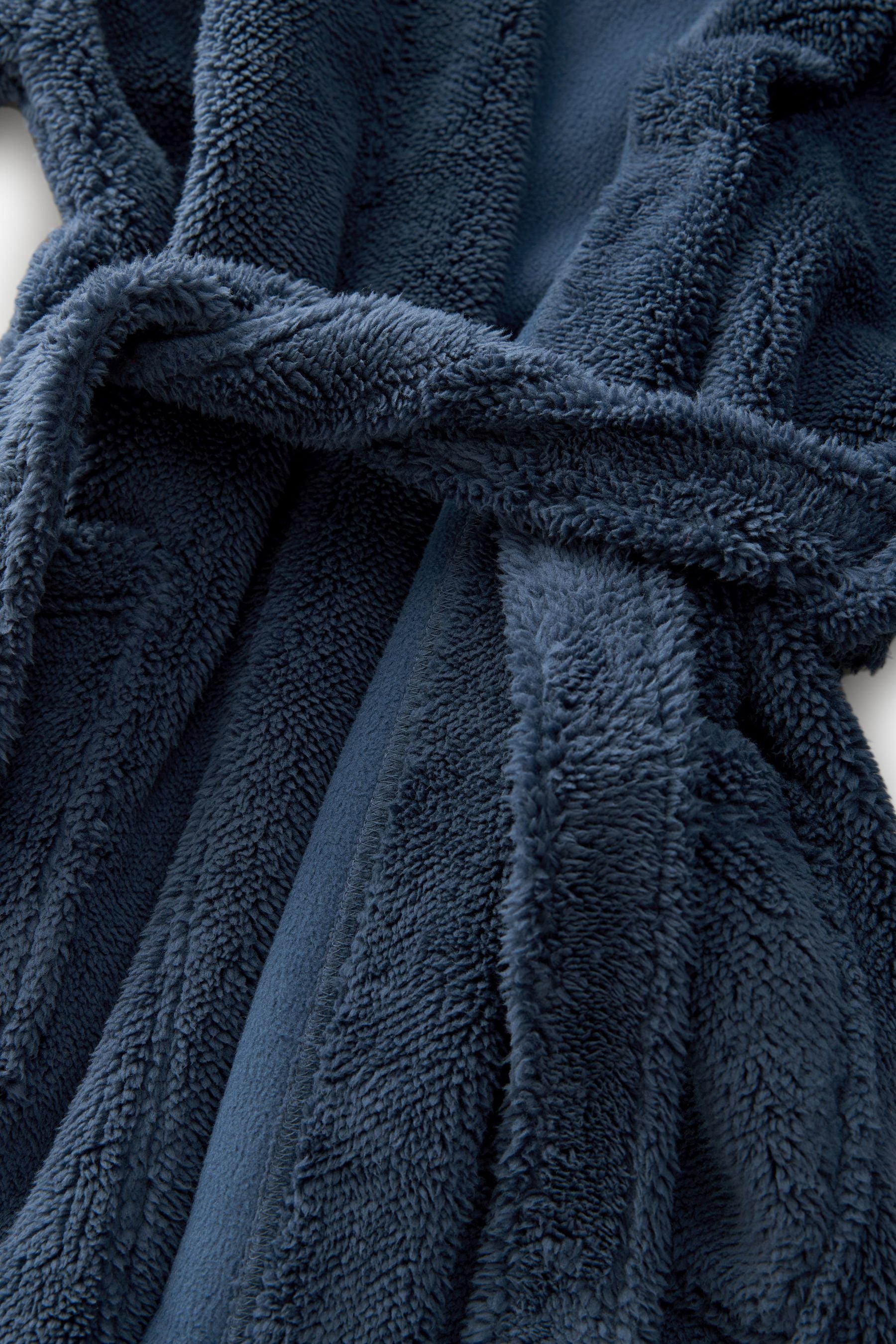 Navy Blue Fleece Robe (1.5-16yrs)