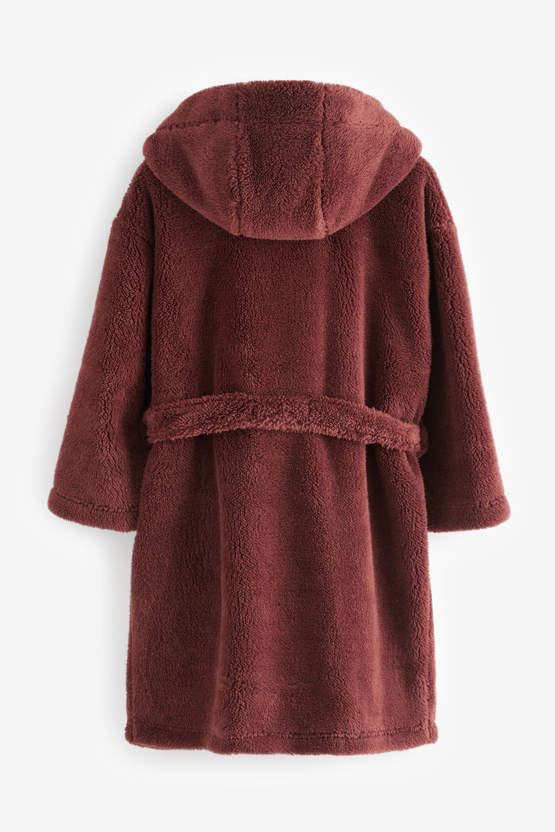 Burgundy Red Fleece Robe (1.5-16yrs)