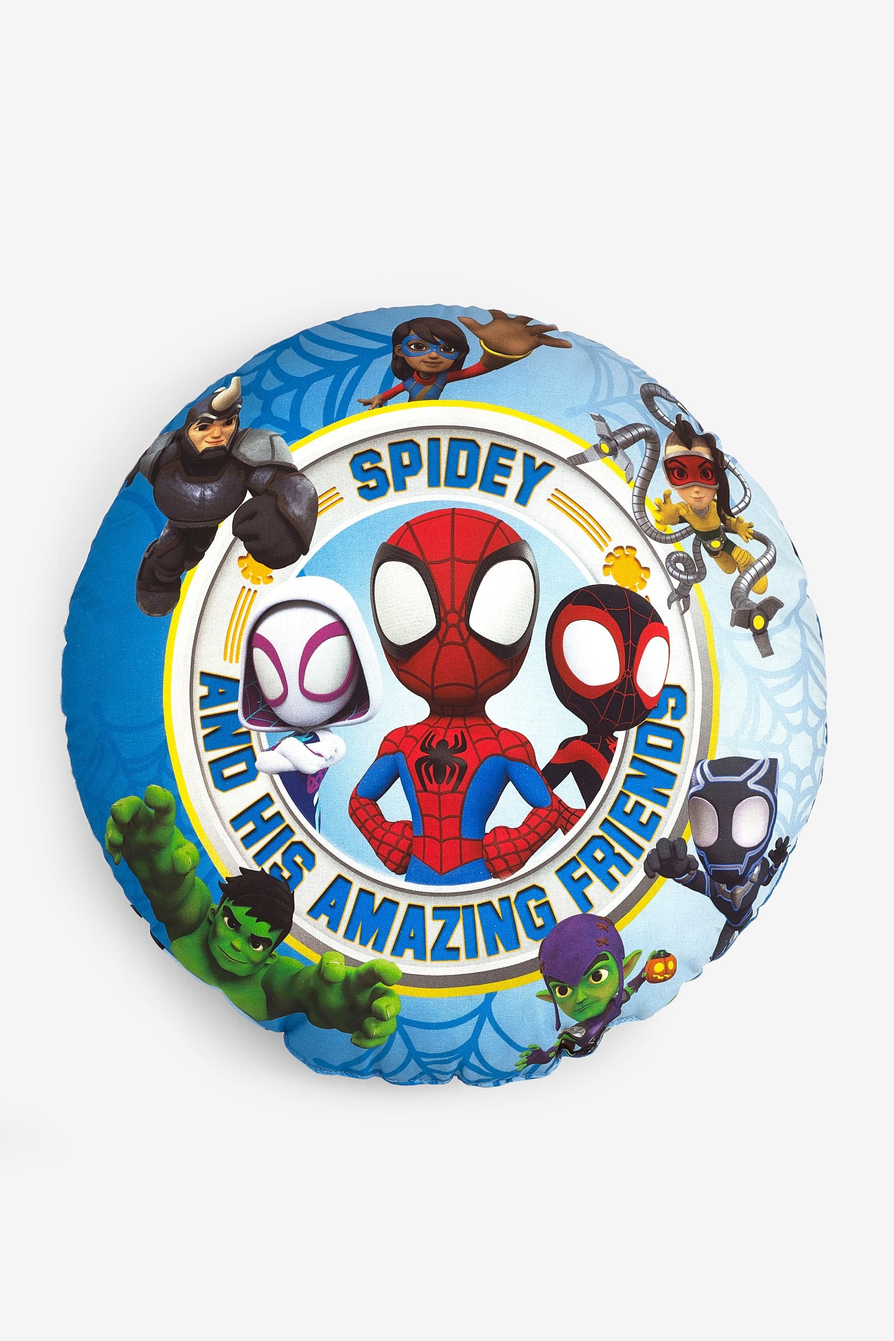 Blue Spidey and His Amazing Friends Cushion