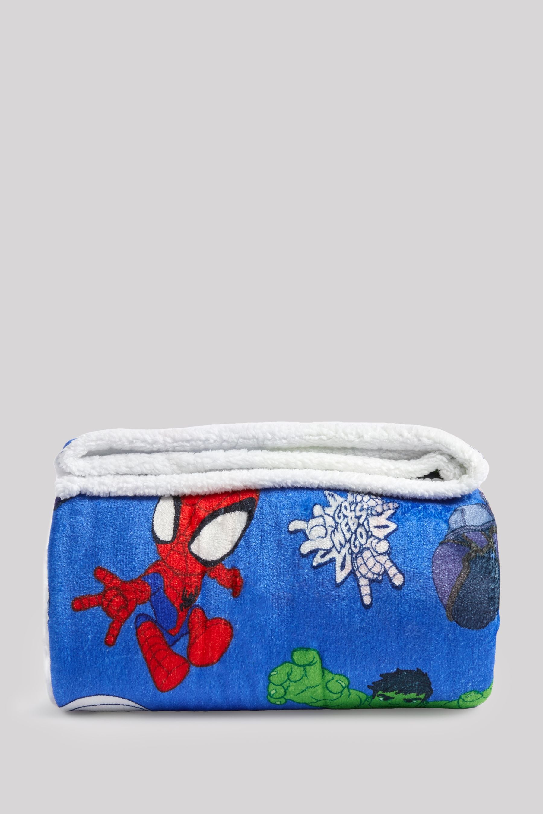 Blue Spidey Super Soft Fleece Throw Blanket