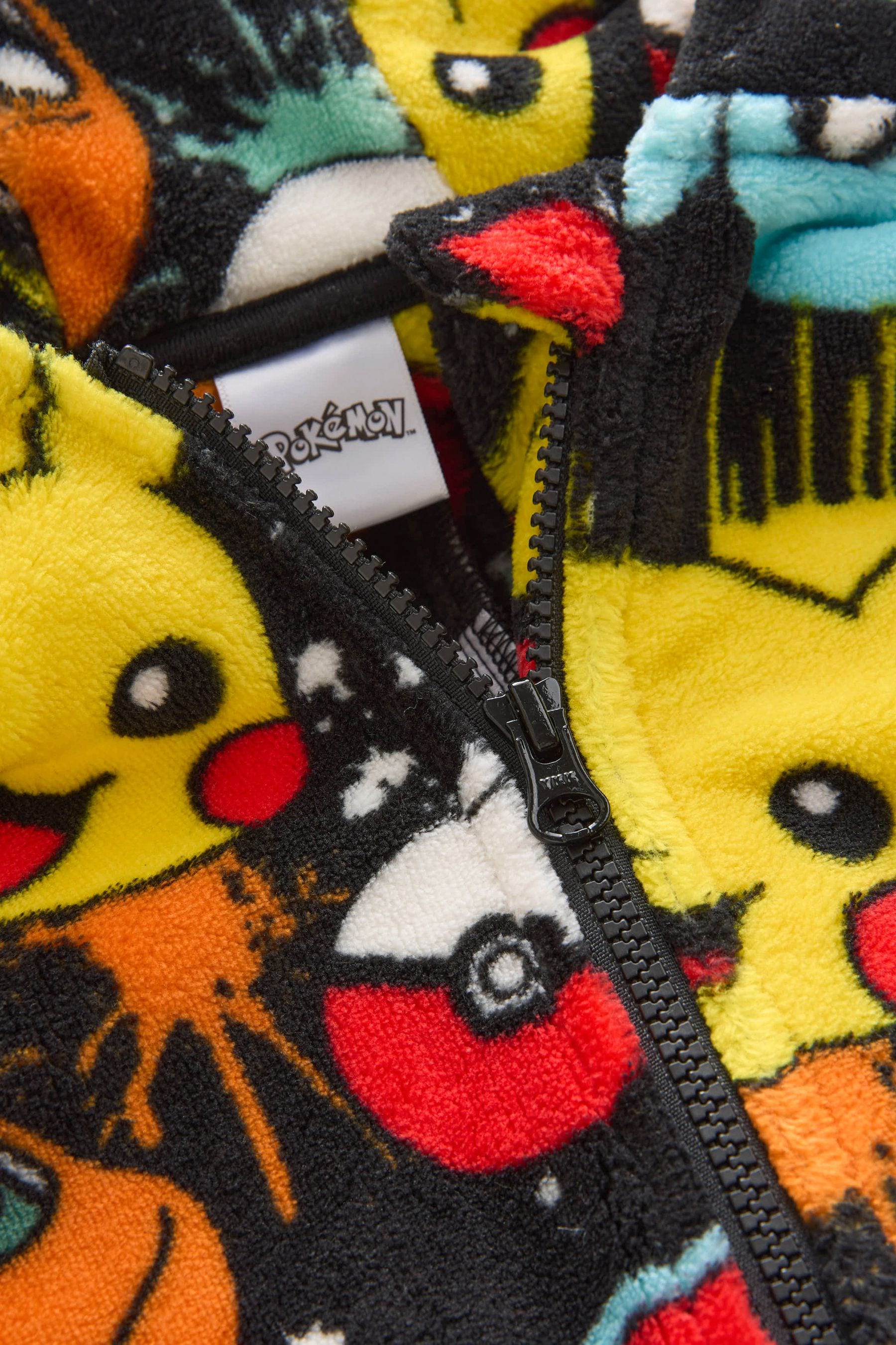 Multi Pokemon Fleece All In One (3-16yrs)