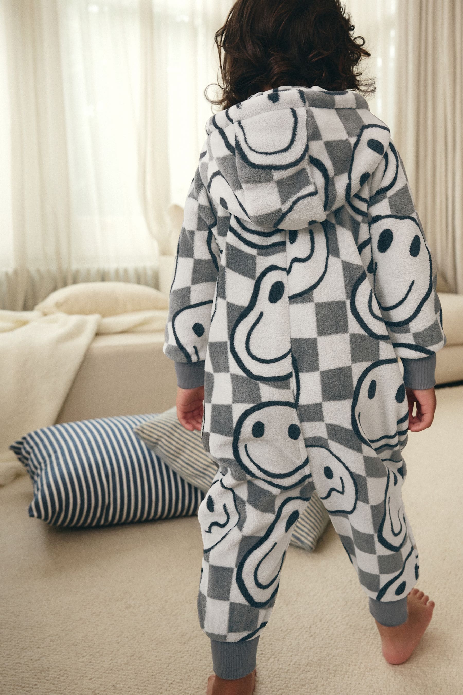 Monochrome Fleece All-In-One (2-12yrs)