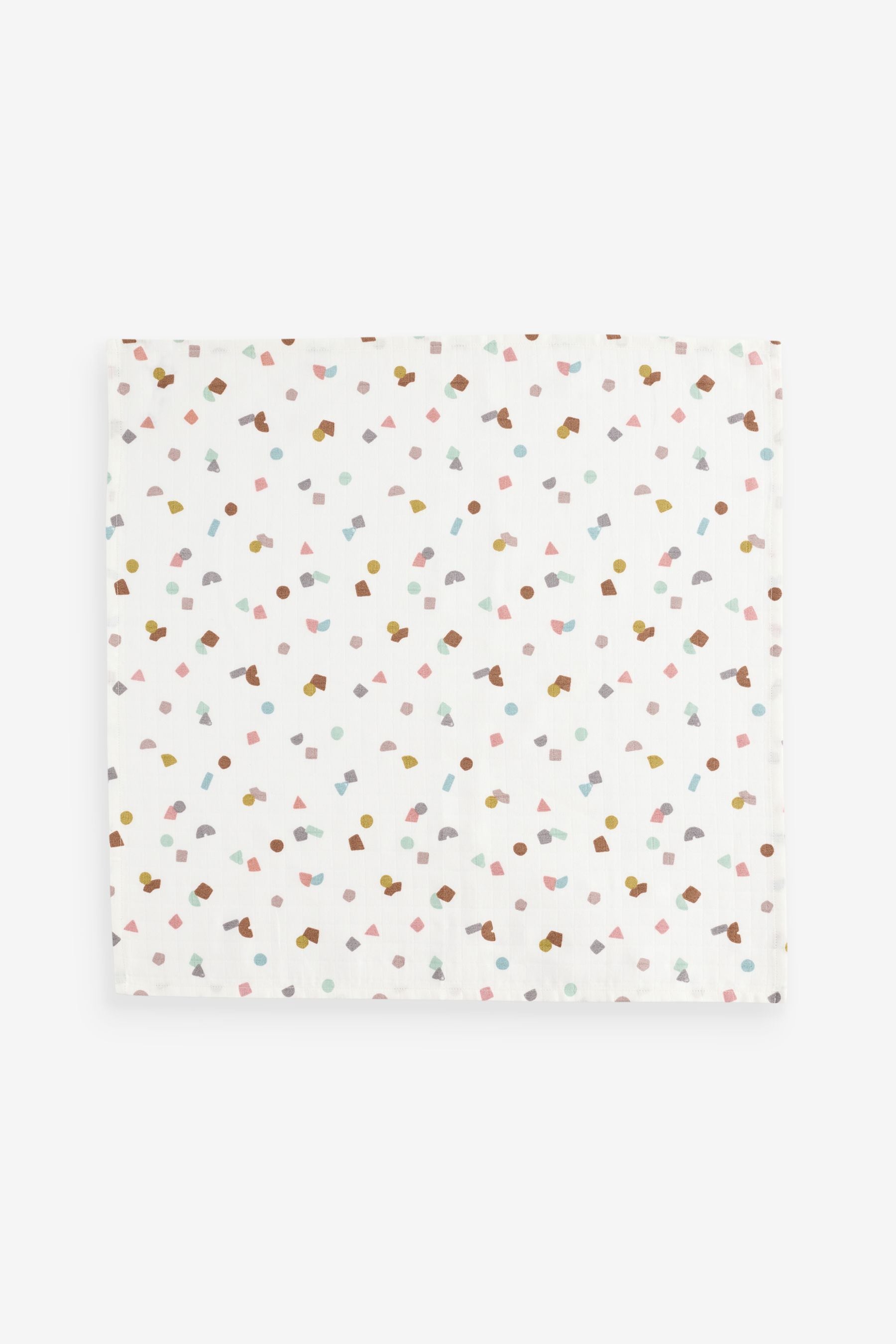 Shapes Baby Muslin 100% Cotton Cloths 4 Pack