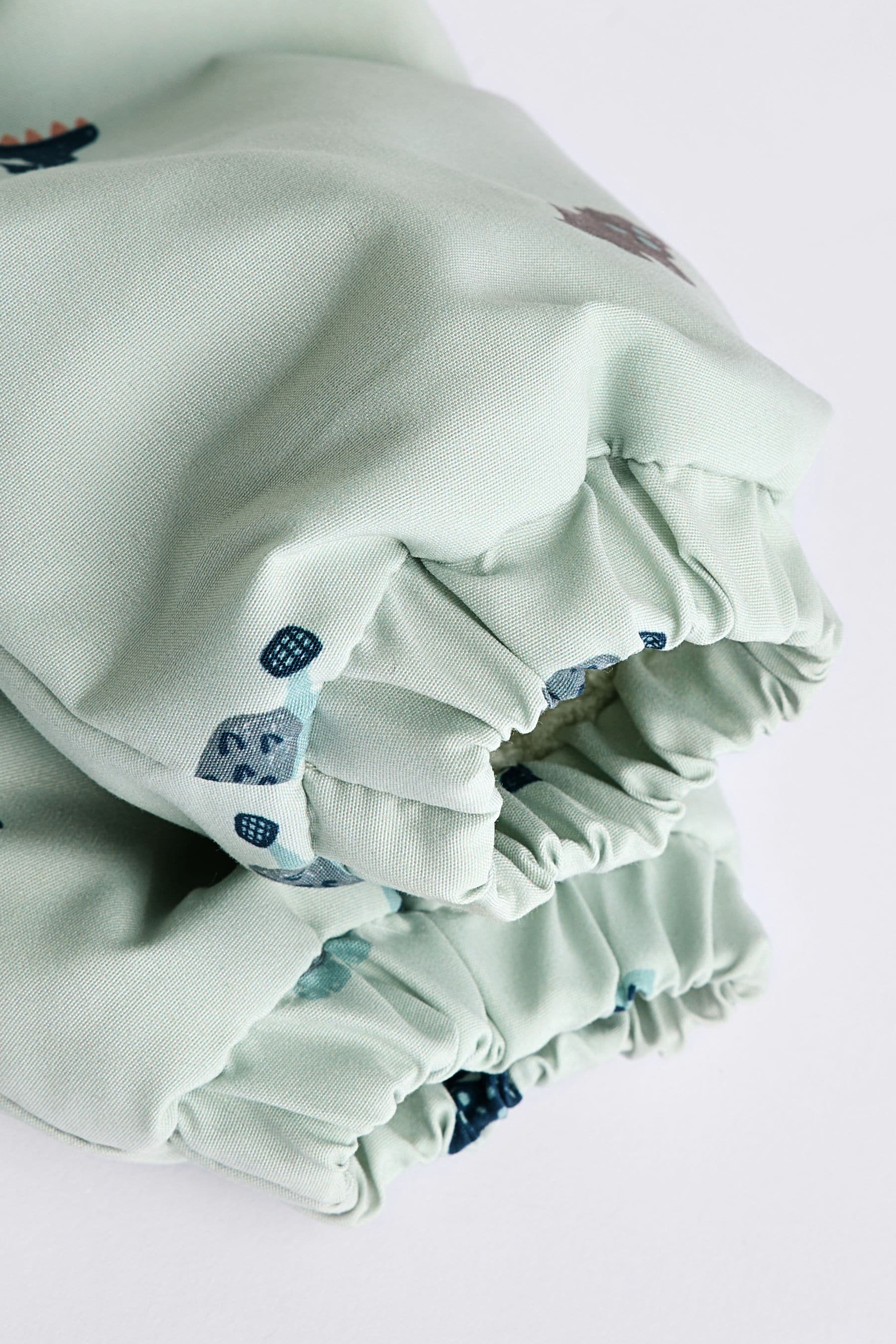 Blue Dino Pramsuit All-In-One (0mths-2yrs)