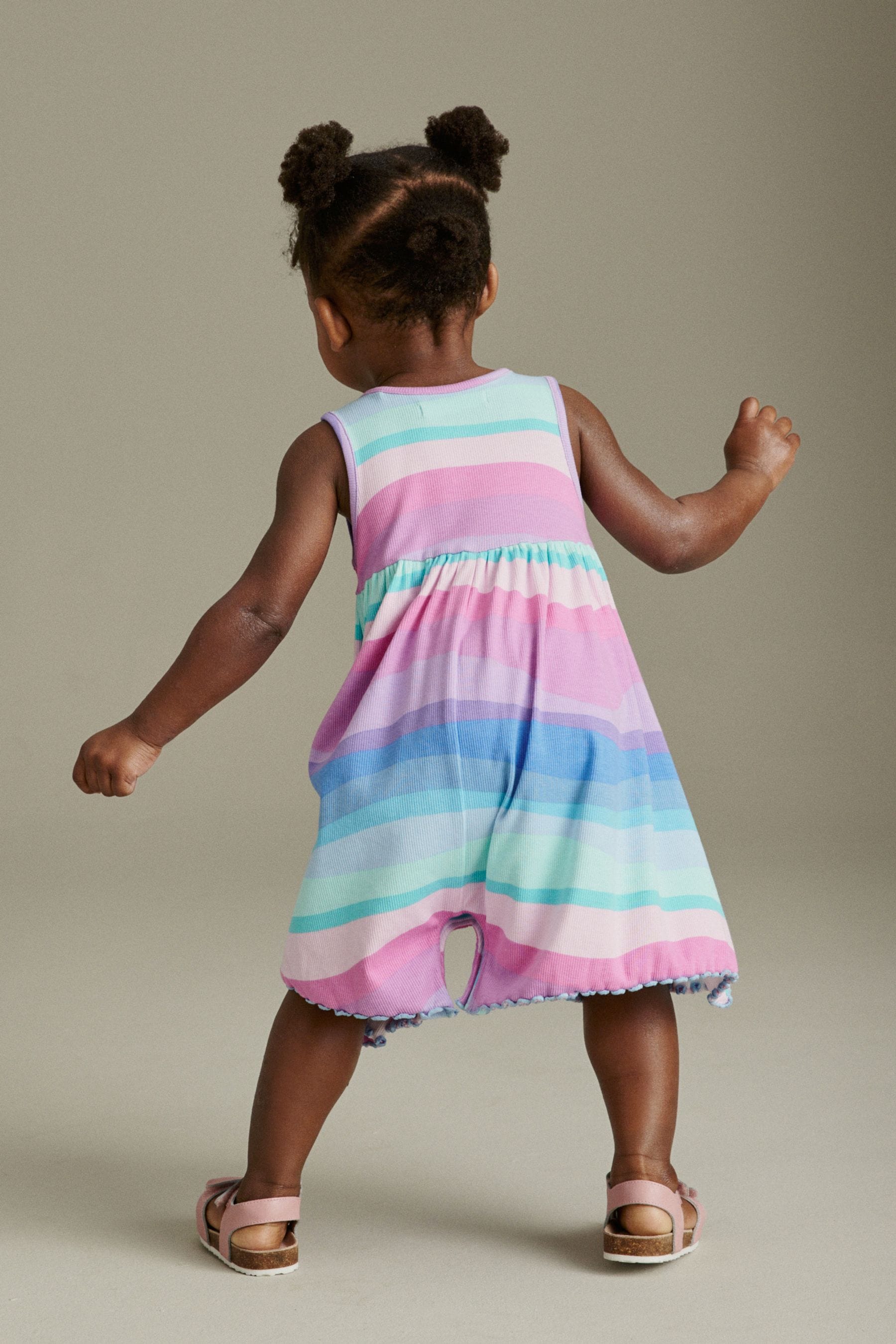 Rainbow Frill Playsuit (3mths-7yrs)