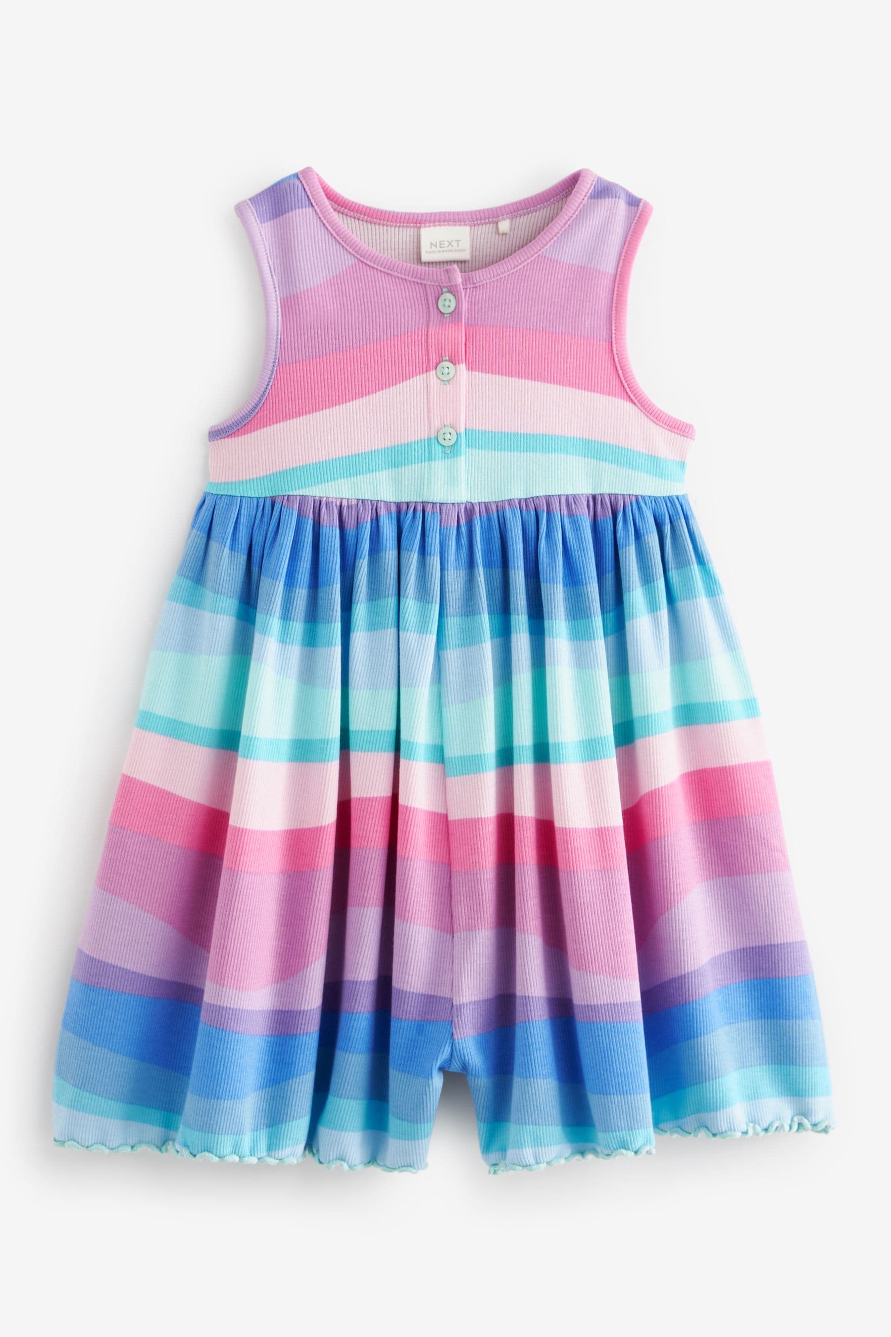 Rainbow Frill Playsuit (3mths-7yrs)