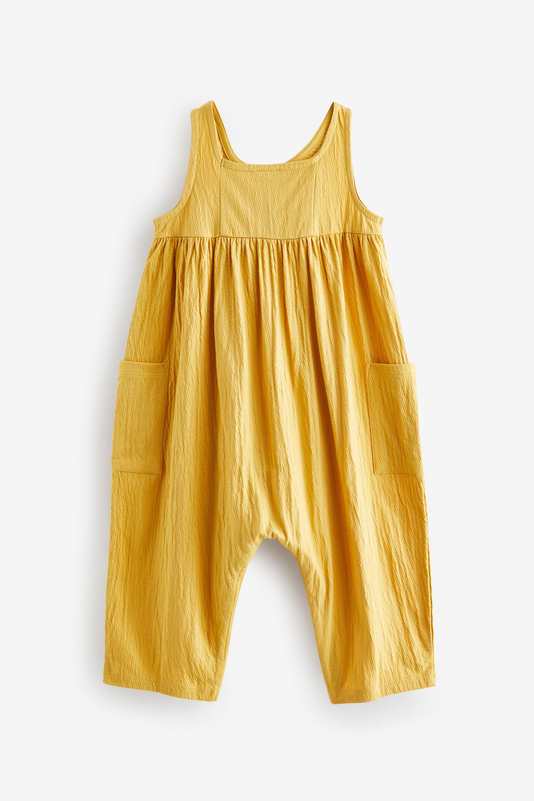 Yellow Sleeveless Jumpsuit (3mths-7yrs)