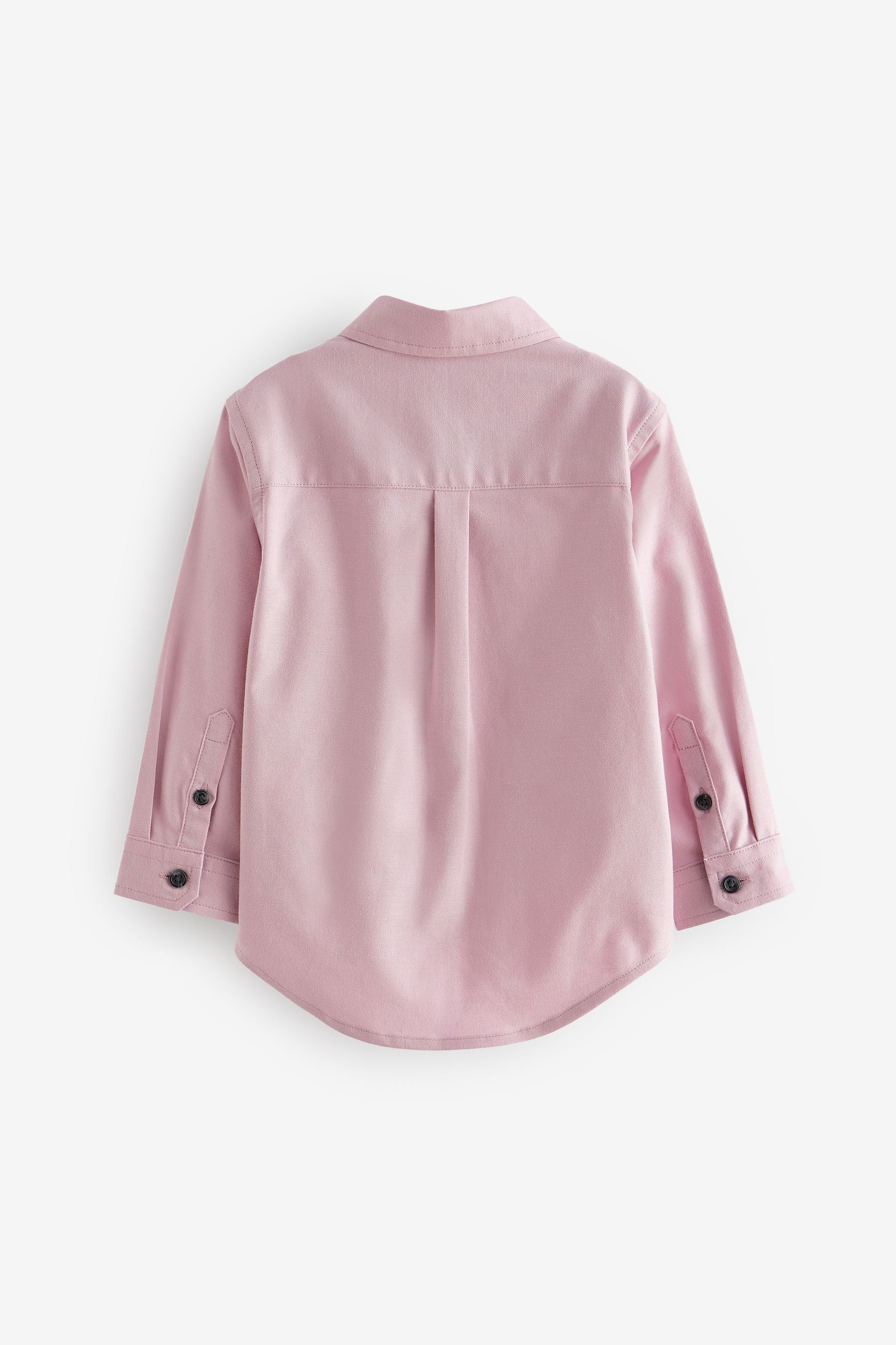 Pink Long Sleeve Oxford Shirt (3mths-7yrs)