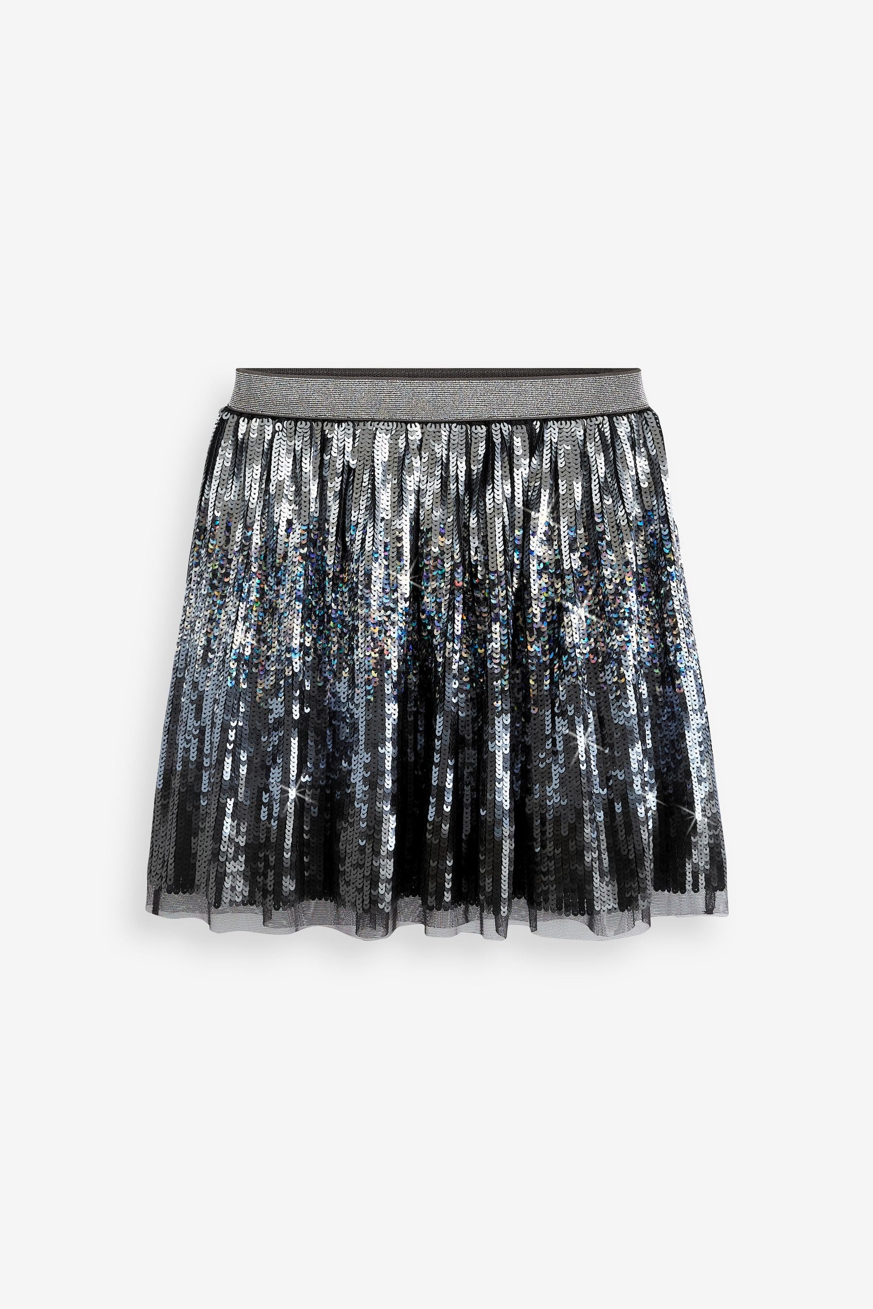 Black Sequin Skirt (3-16yrs)