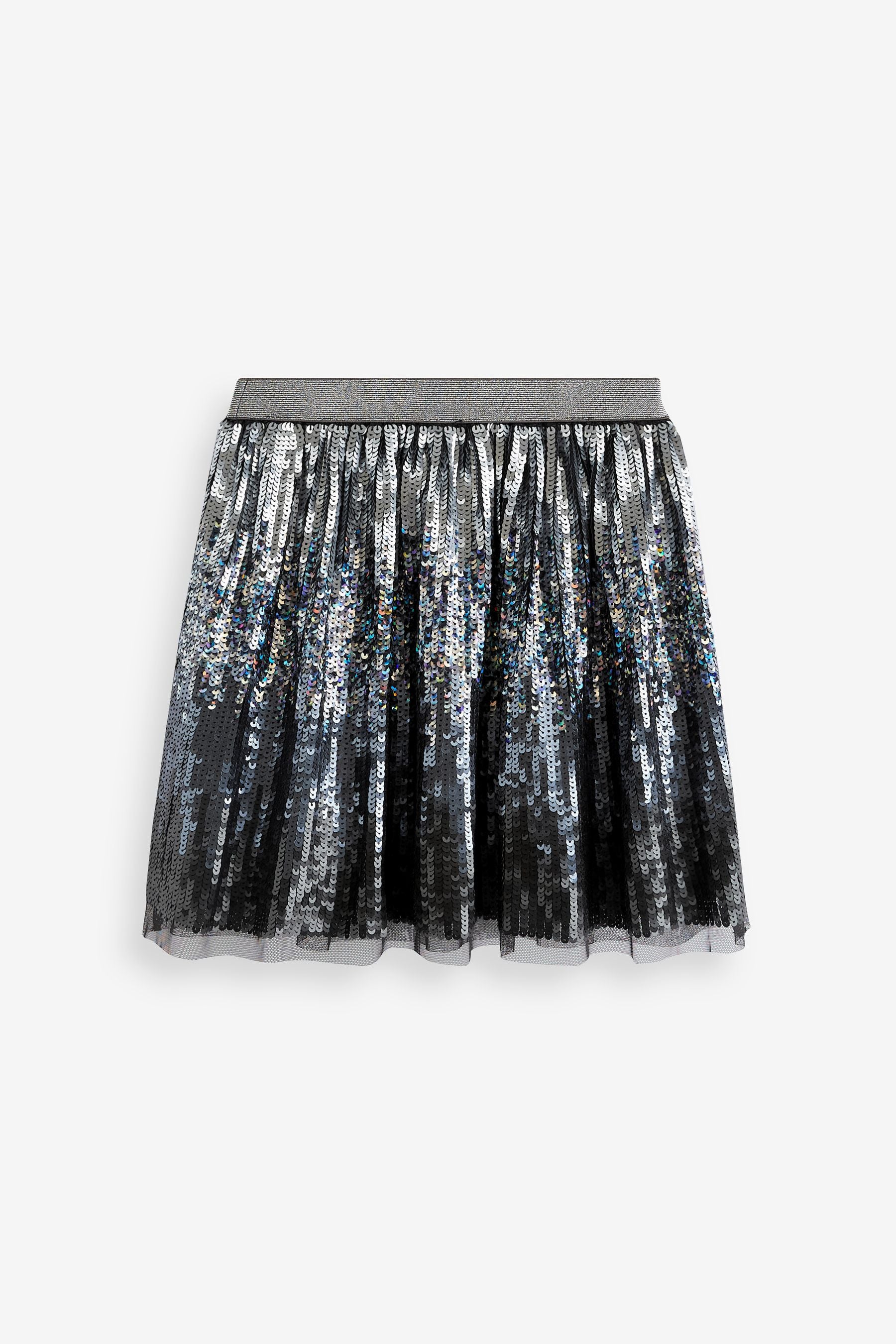 Black Sequin Skirt (3-16yrs)