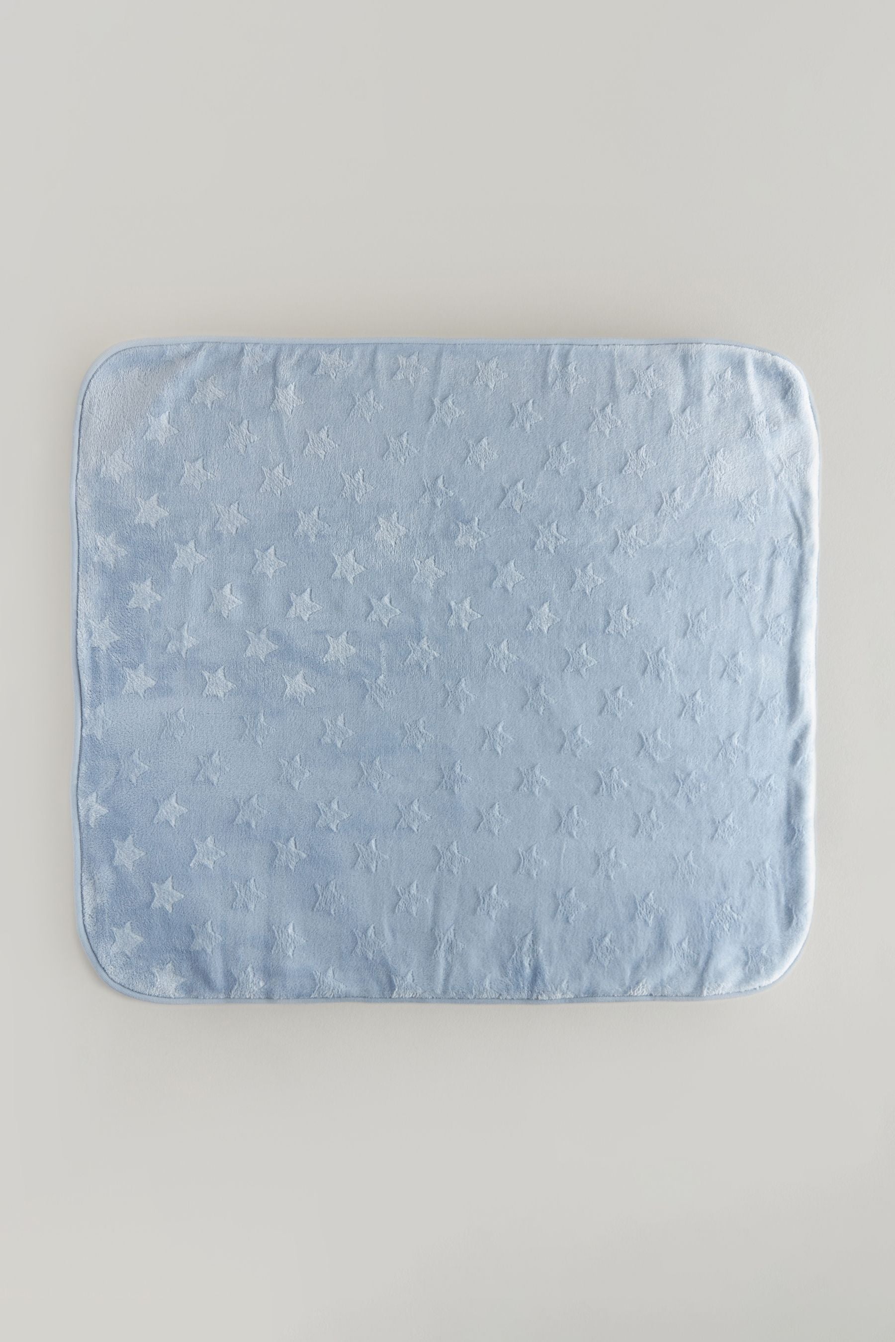 Blue Star Fleece Baby Blanket