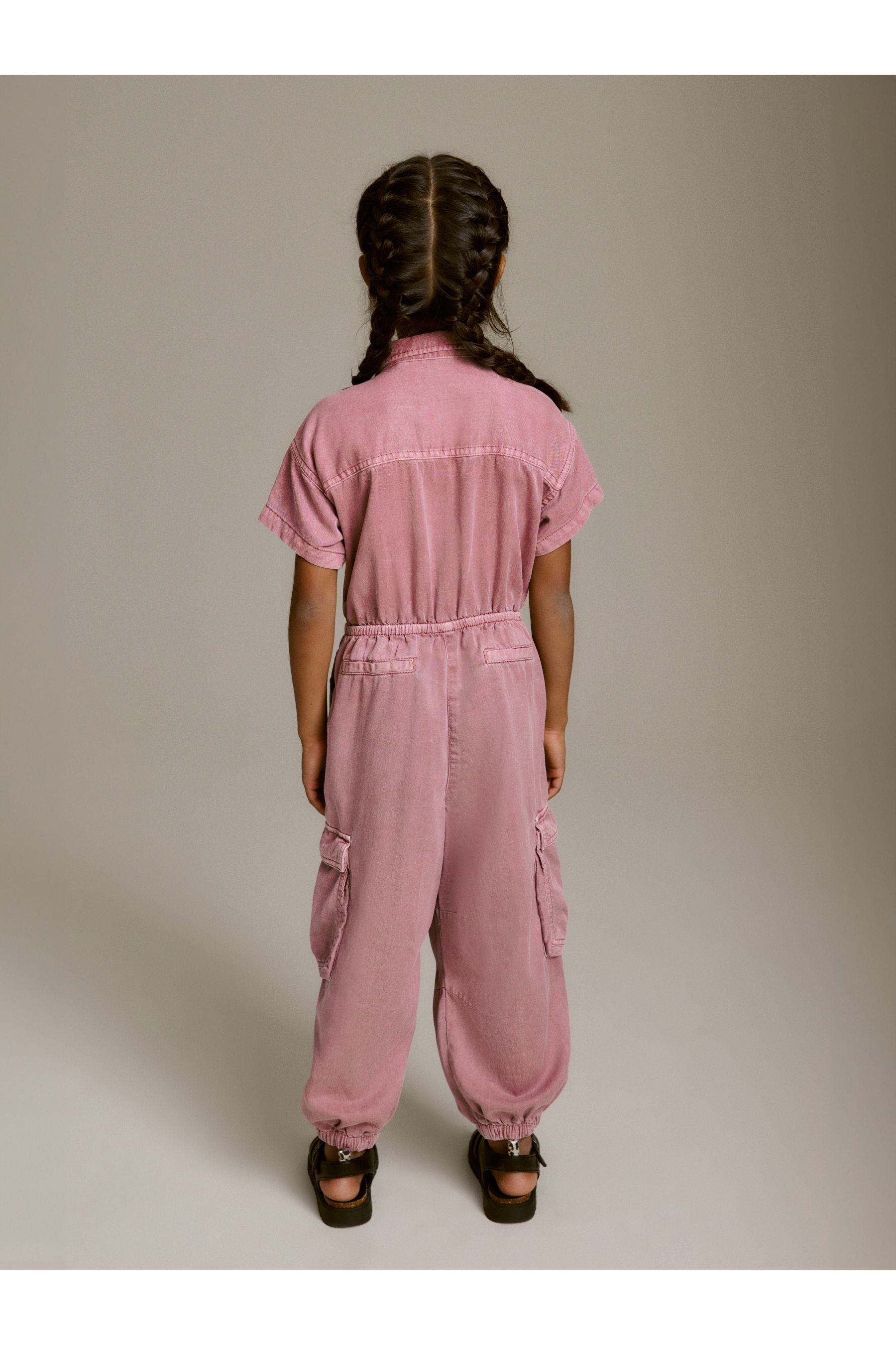 Pink Boilersuit (3-16yrs)