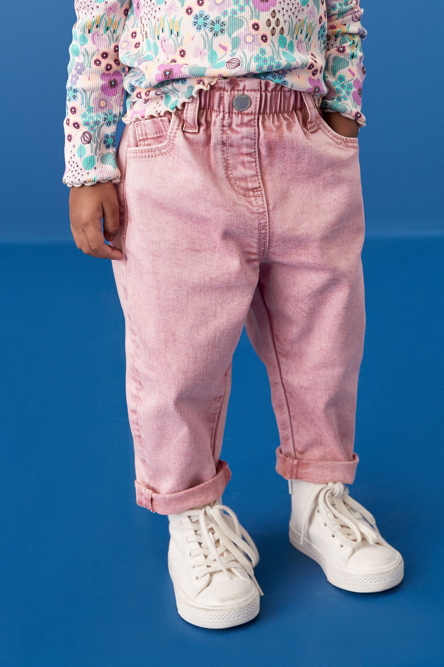 Pink Mom Jeans (3mths-7yrs)