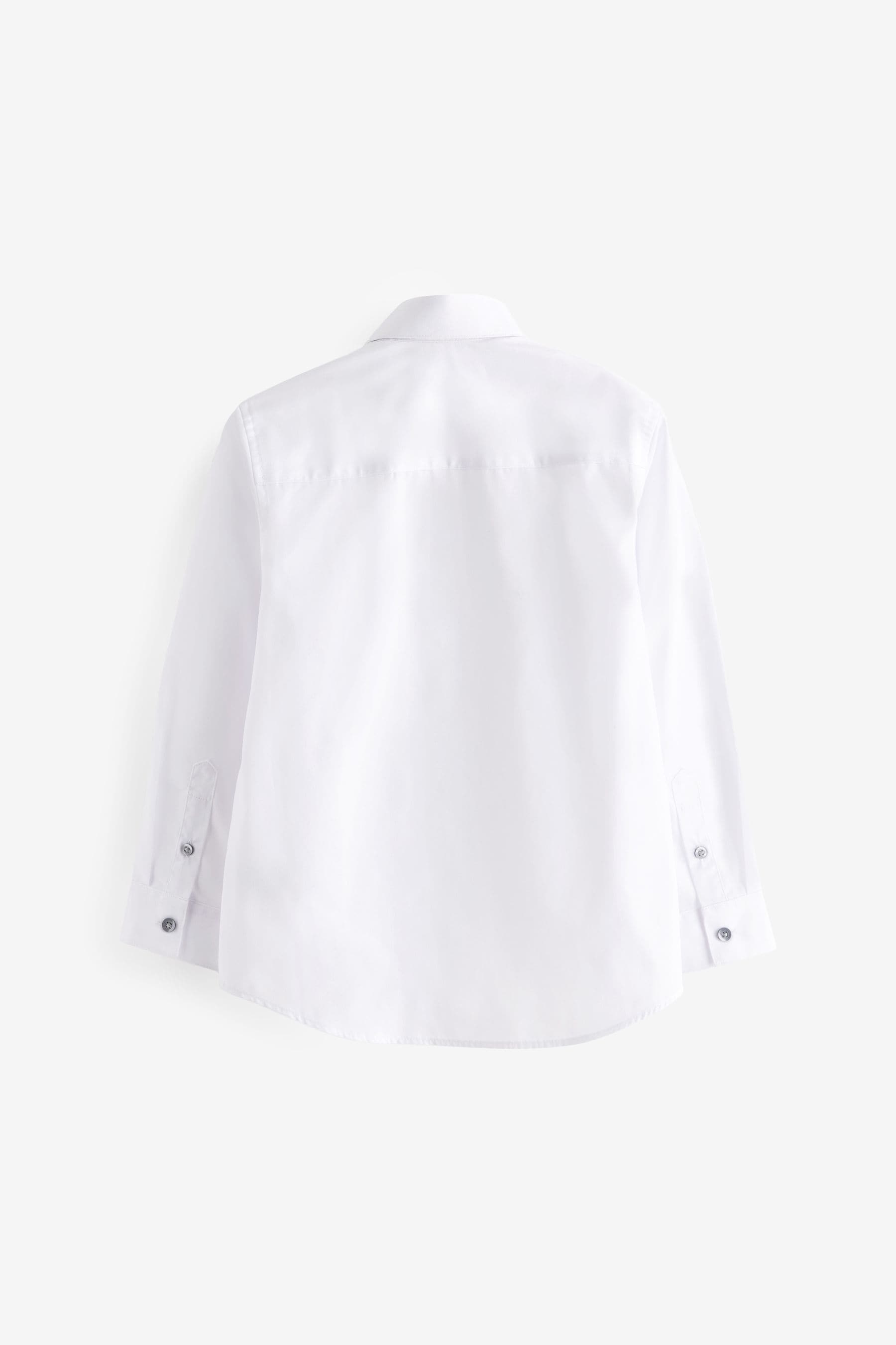 White Long Sleeve Shirt (3-16yrs)