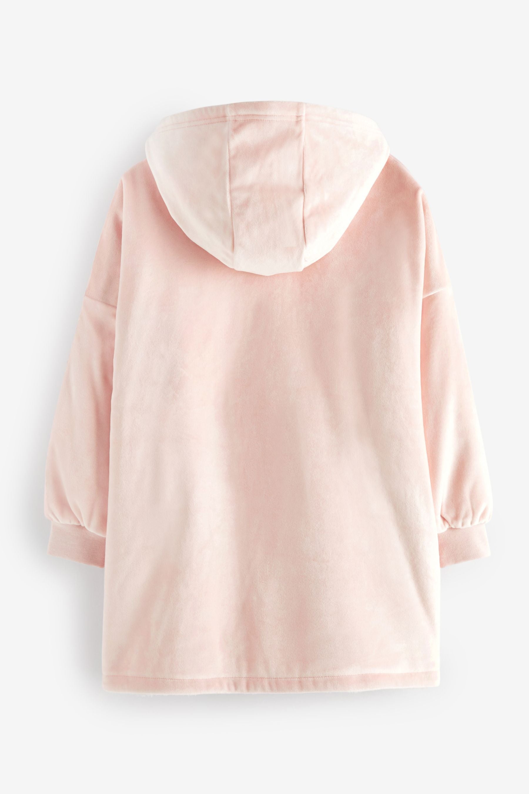 Baker by Ted Baker Pink Borg Lined Hooded Blanket