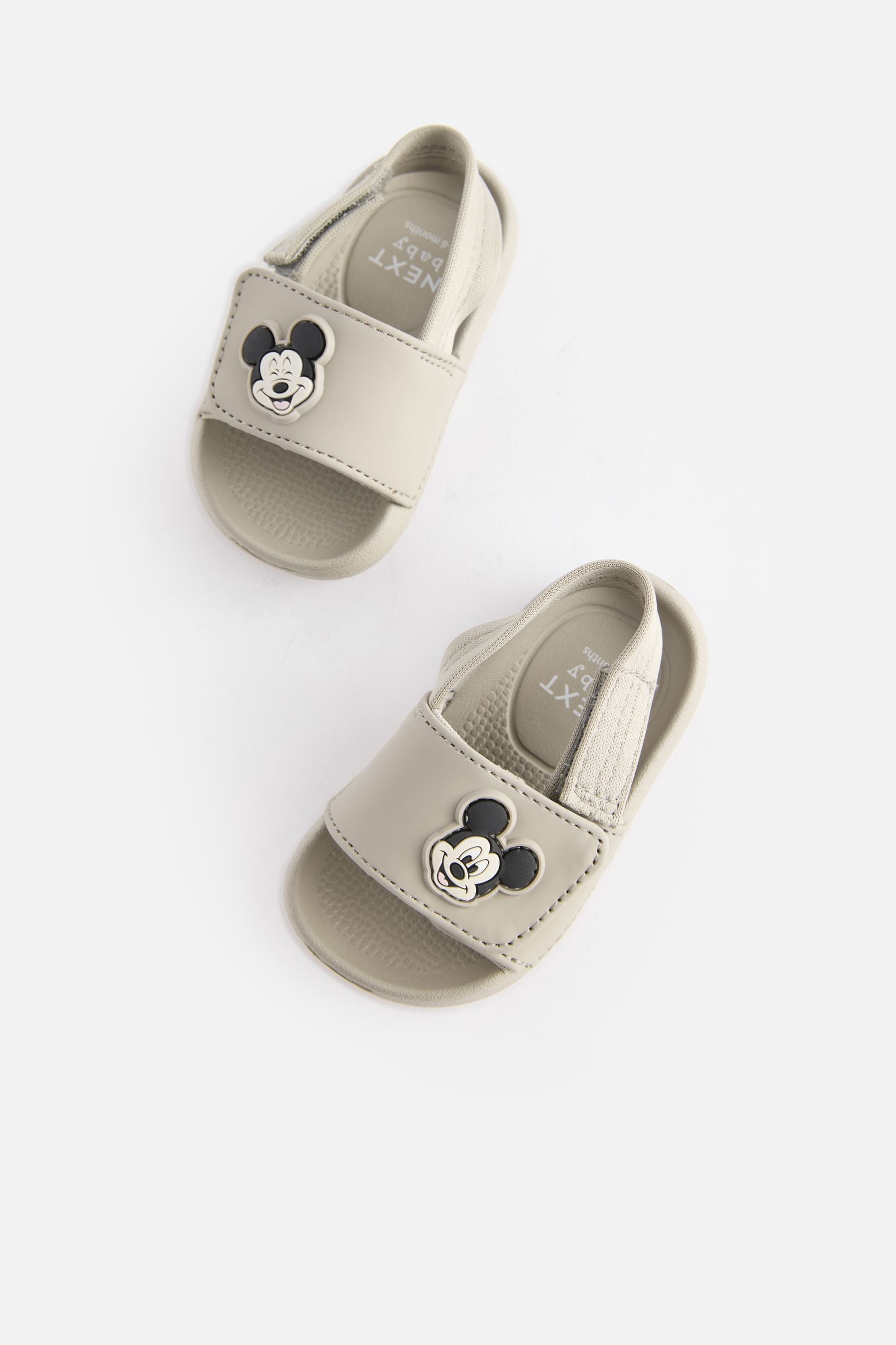 Neutral Mickey Baby Mickey Mouse Sliders (0-24mths)