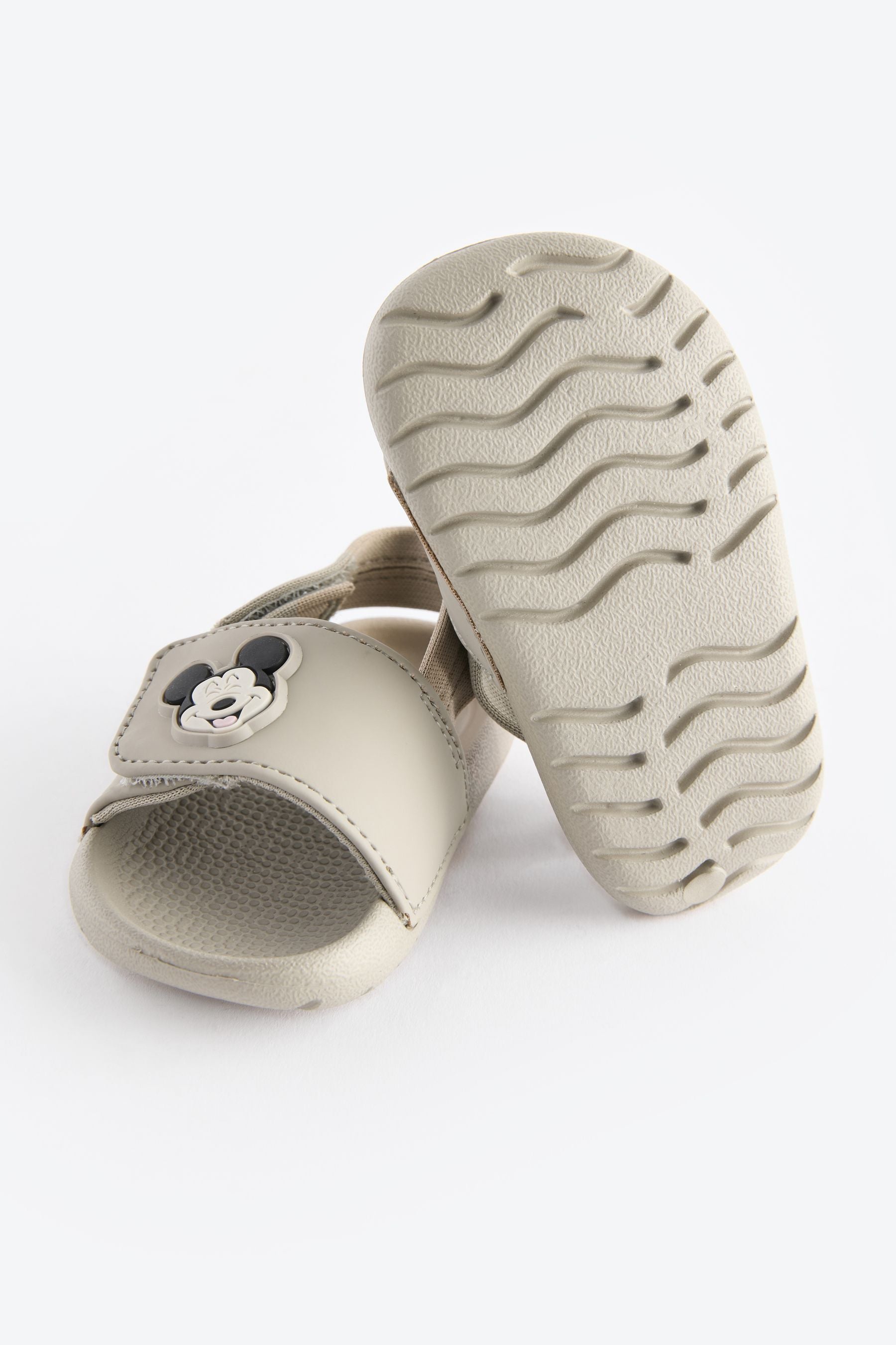 Neutral Mickey Baby Mickey Mouse Sliders (0-24mths)