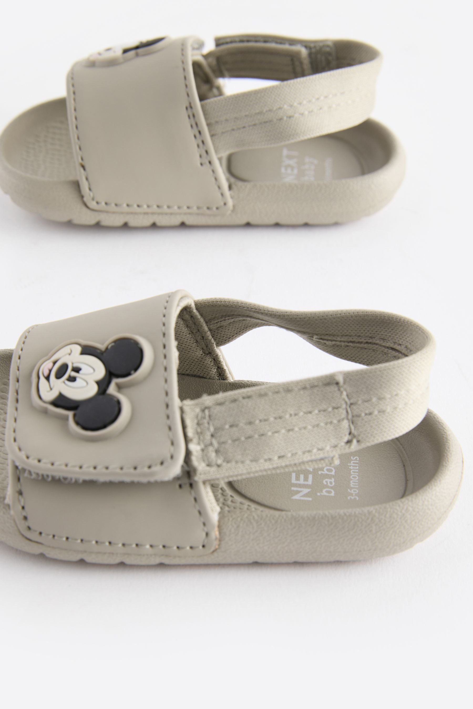 Neutral Mickey Baby Mickey Mouse Sliders (0-24mths)