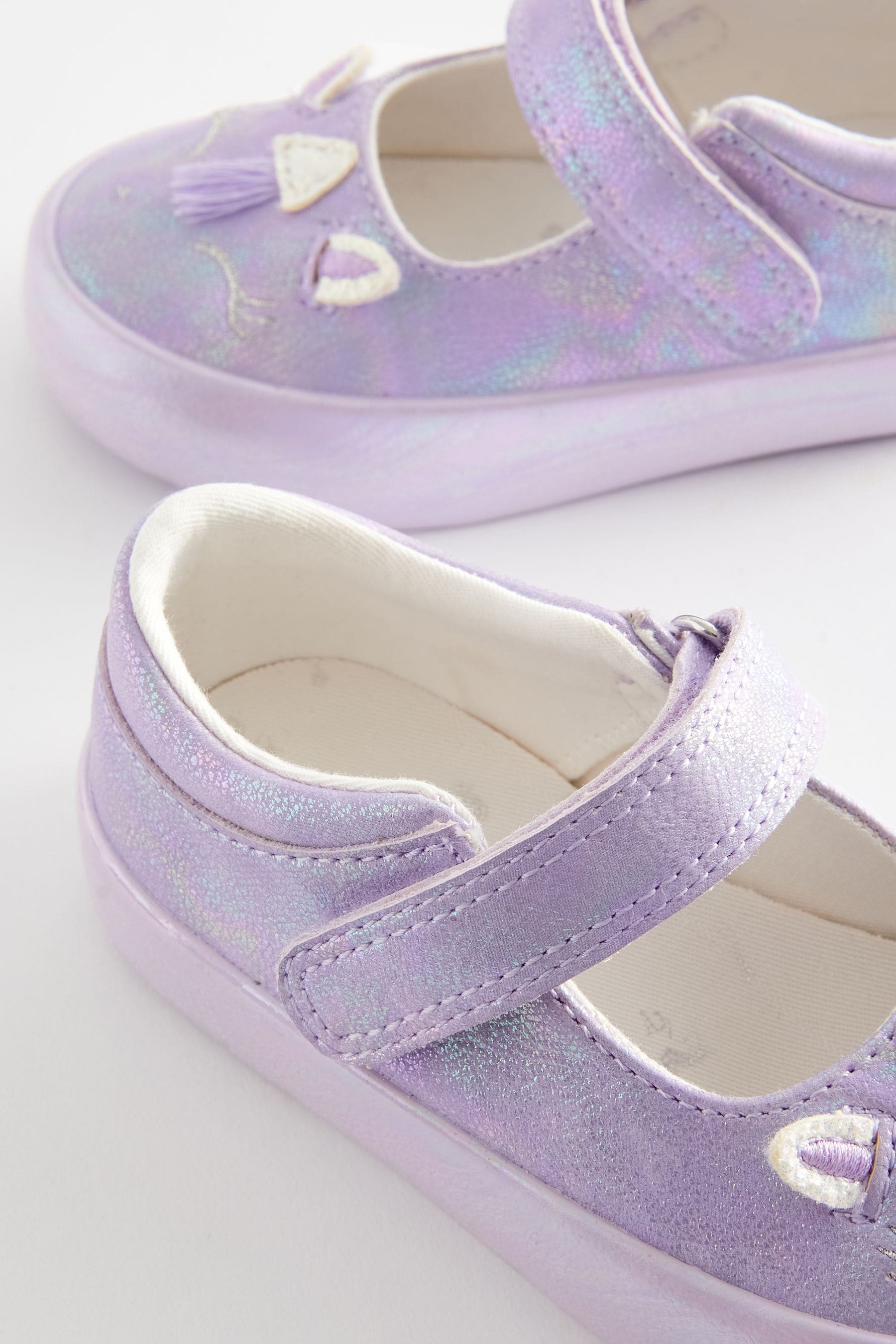 Purple Unicorn Mary Jane Shoes