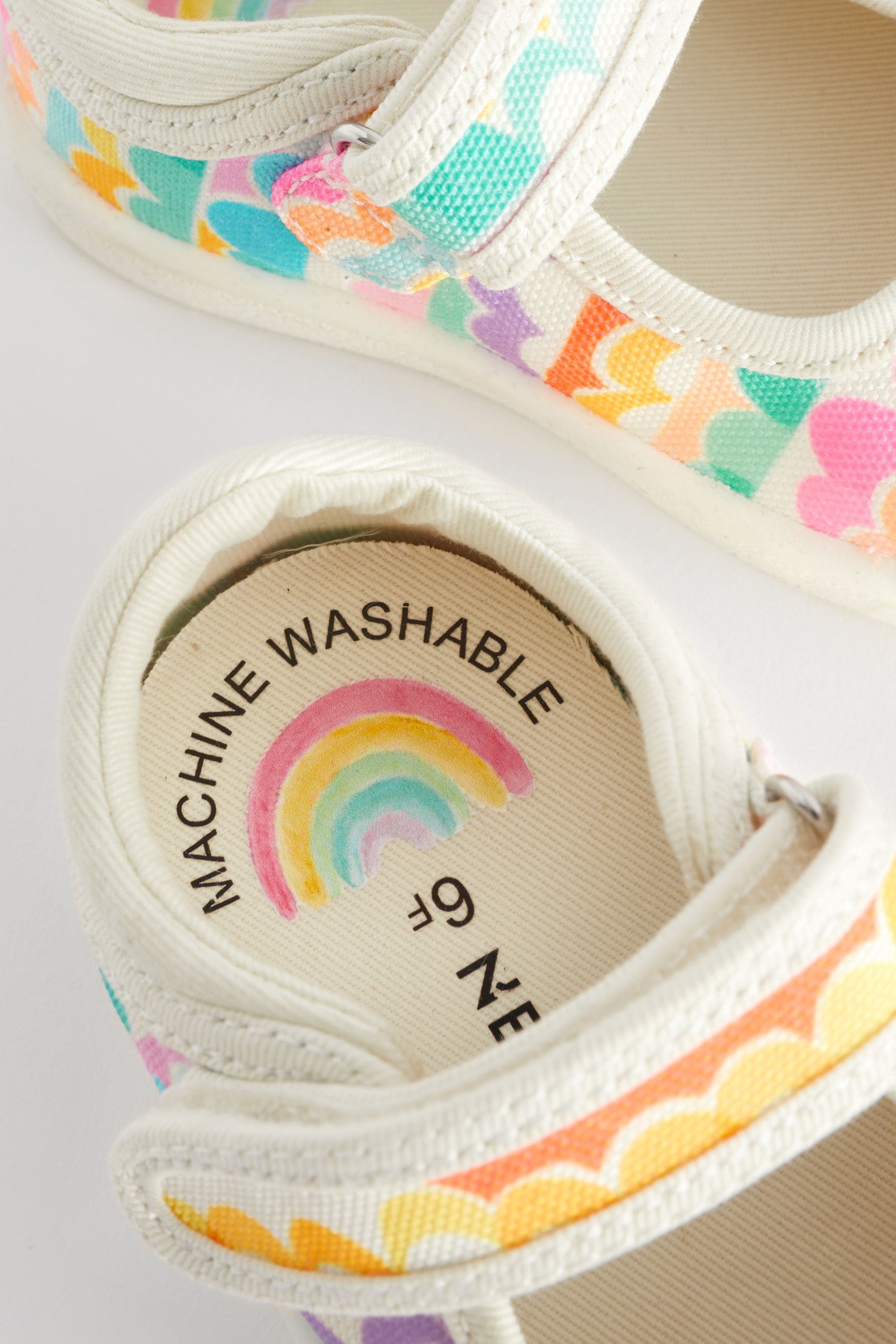 Multi Machine Washable Mary Jane Shoes