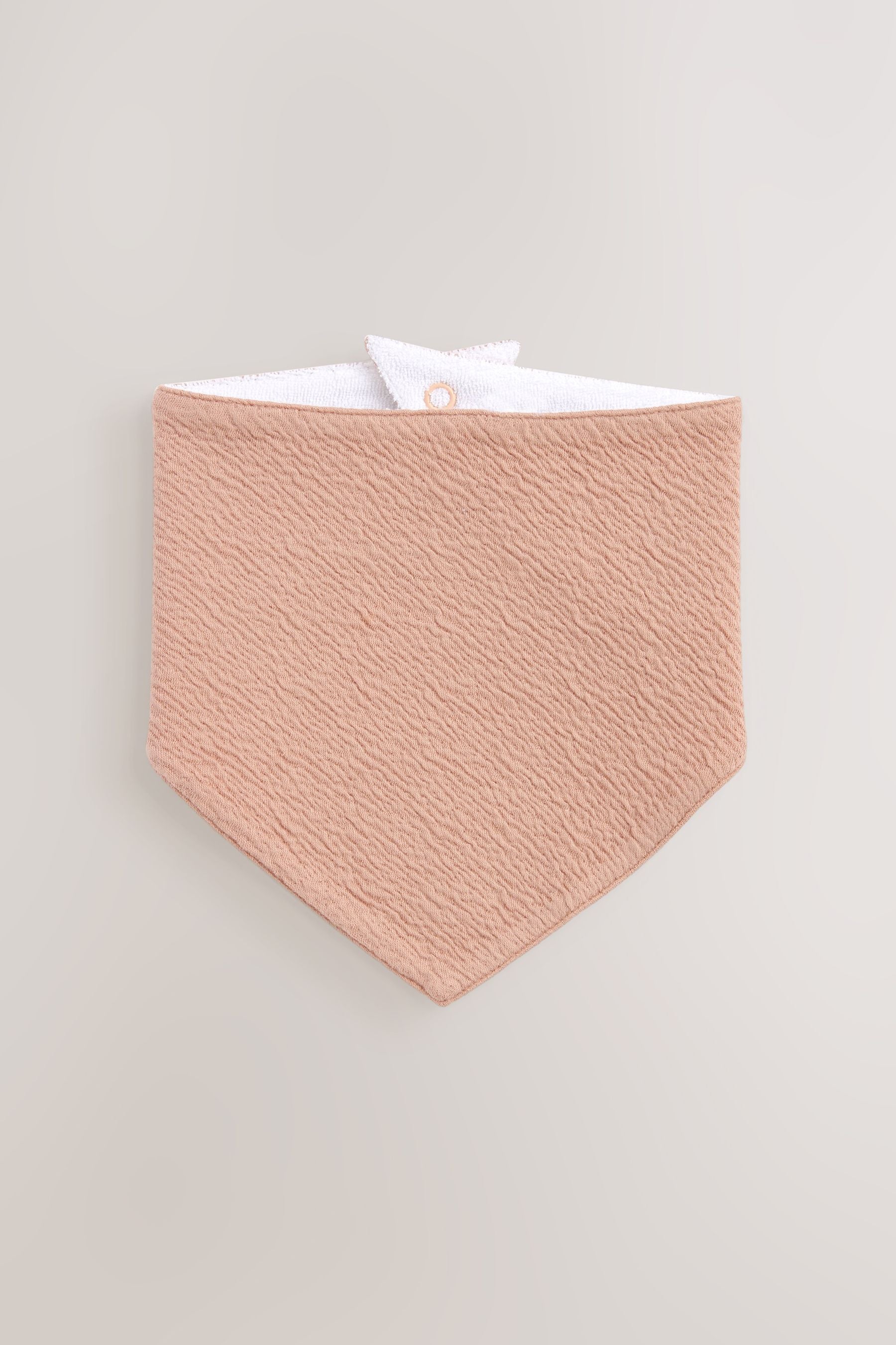 White/Neutral Baby Dribble Bibs 3 Pack