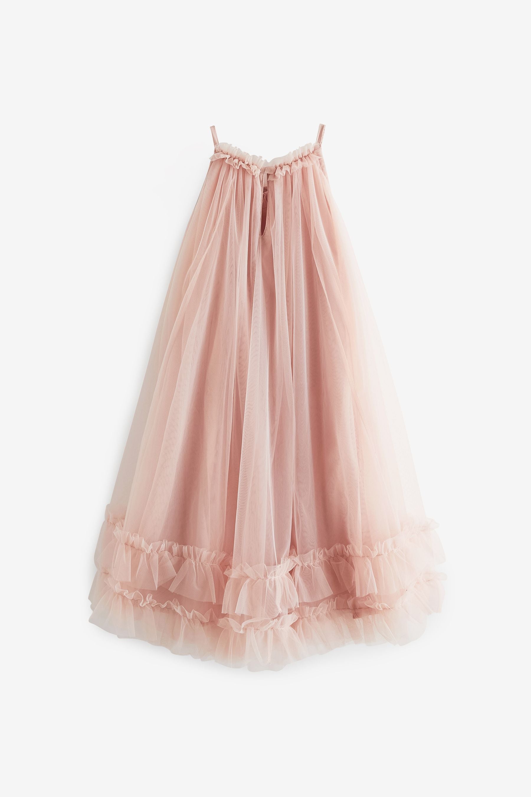 Pink Sequin Mesh Trapeze Occasion Dress (3-16yrs)