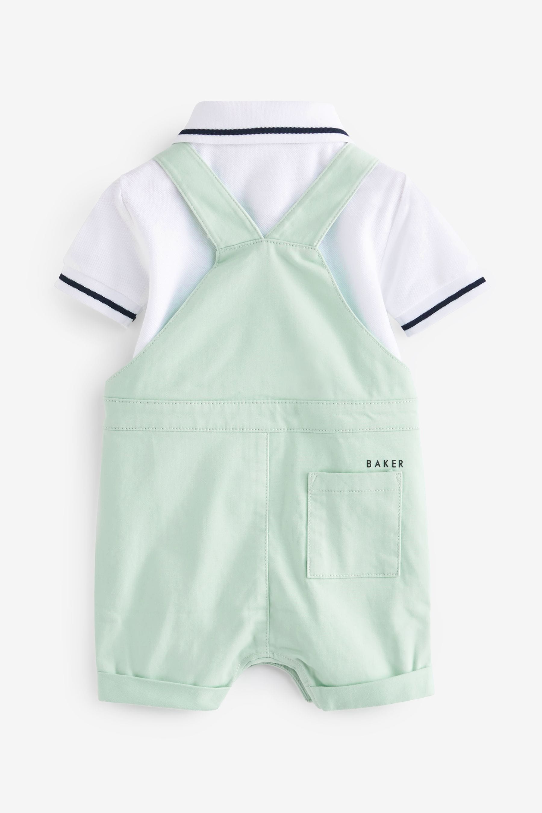 Baker by Ted Baker Polo and Dungaree Set