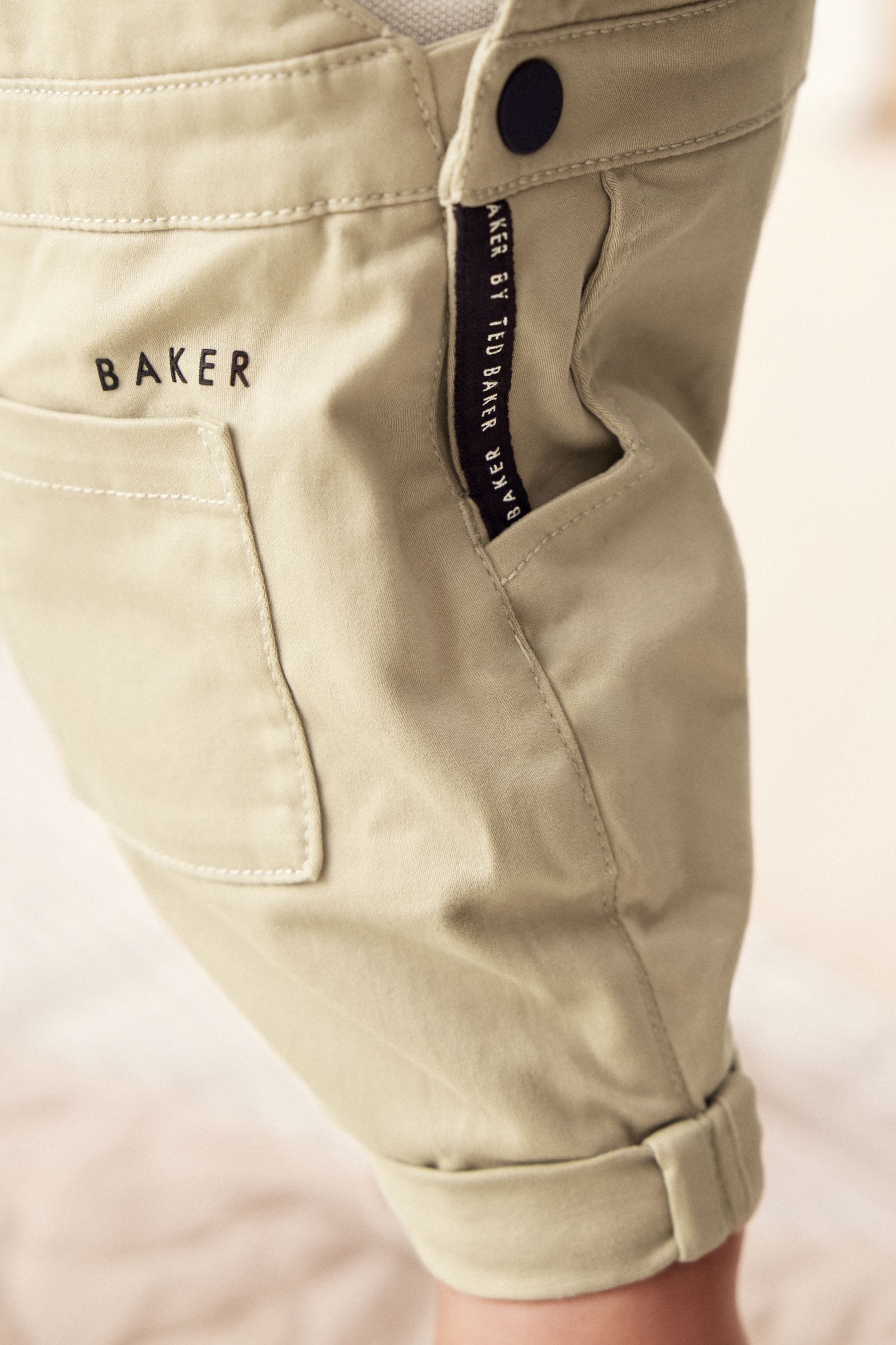 Baker by Ted Baker Polo and Dungaree Set