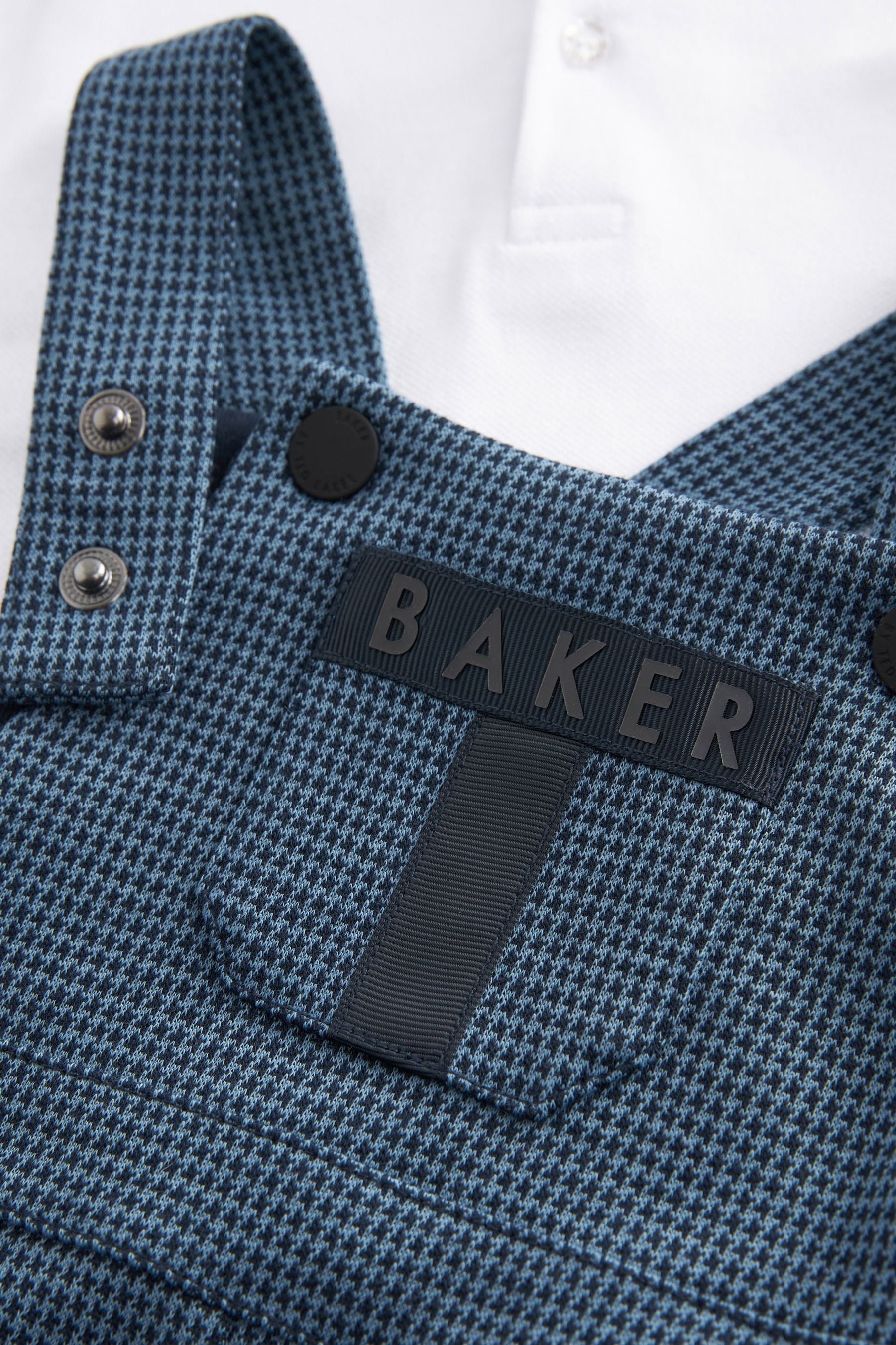 Baker by Ted Baker Navy Dunagree and Polo Set