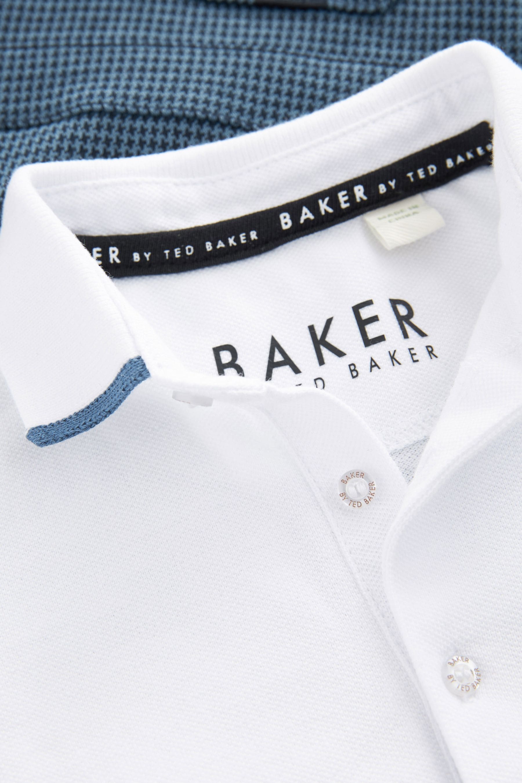 Baker by Ted Baker Navy Dunagree and Polo Set