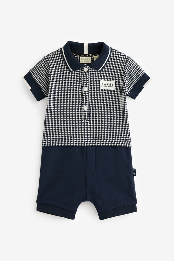 Baker by Ted Baker 100% Cotton Polo Romper